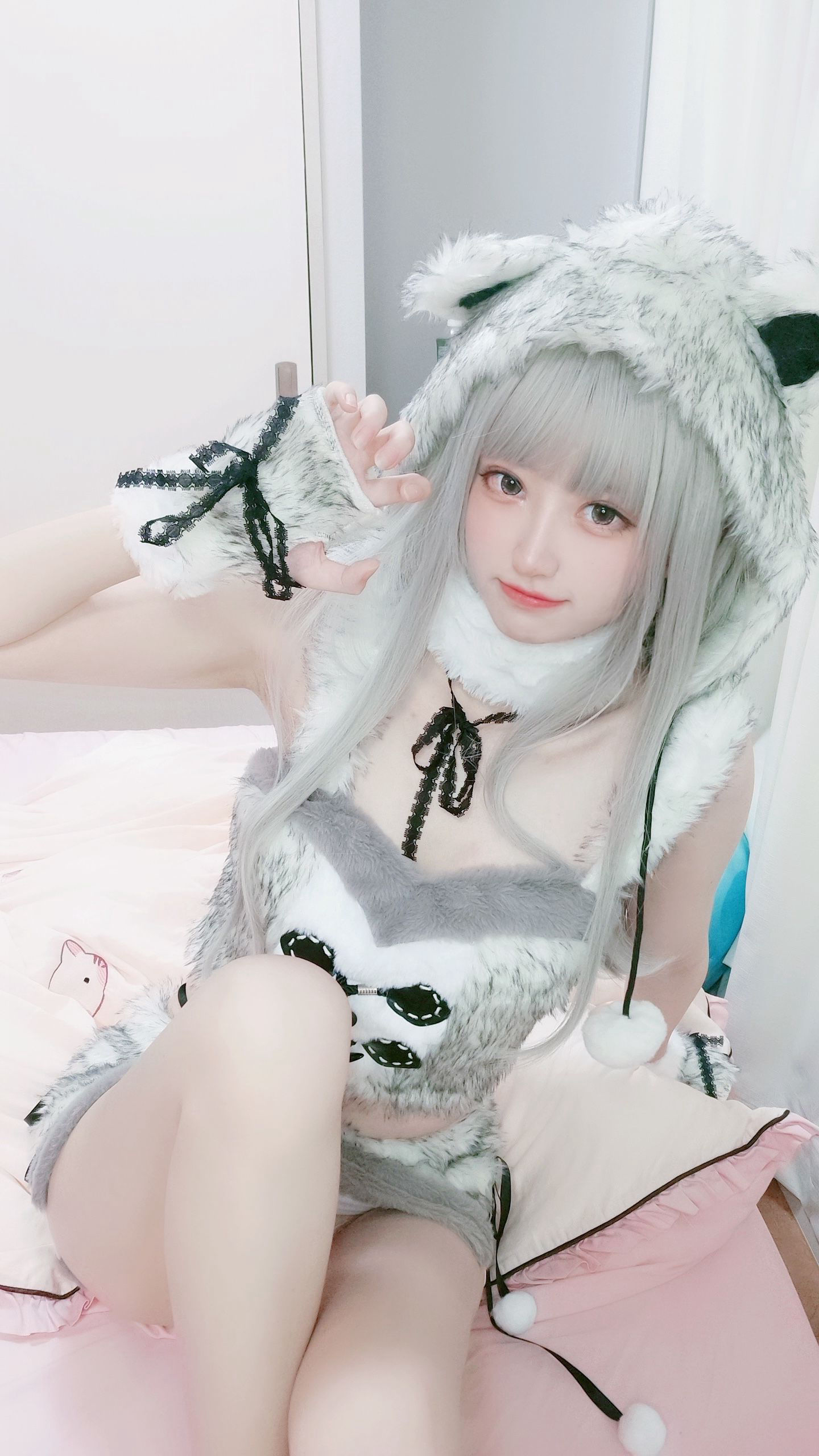 [福利COS] 千阳(ちよ) - 白熊第4张