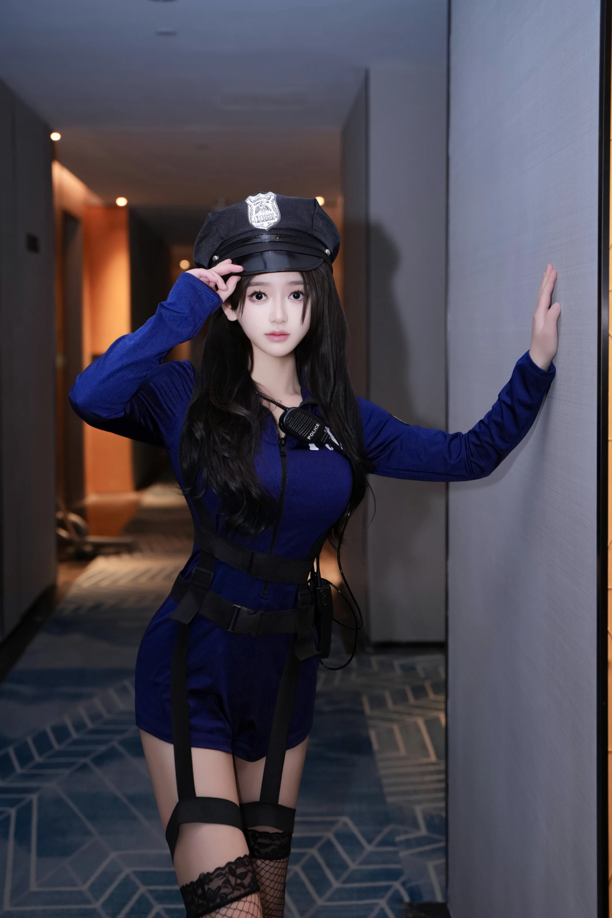  XiuRen 内购版 No.8066 奶茶味的包子 保安制服 [76P]第4张