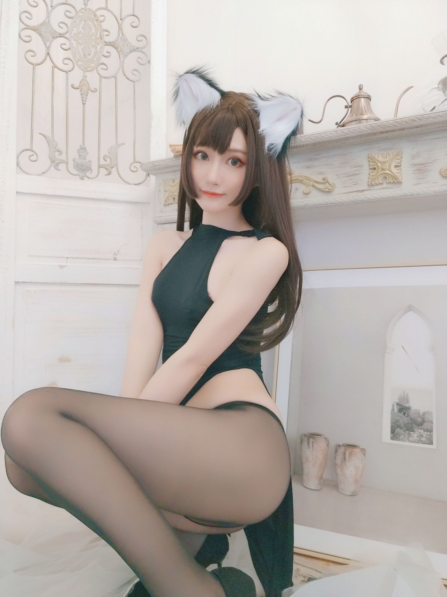 [网红COSER写真] 木之本果 - 黒猫の彼女第6张