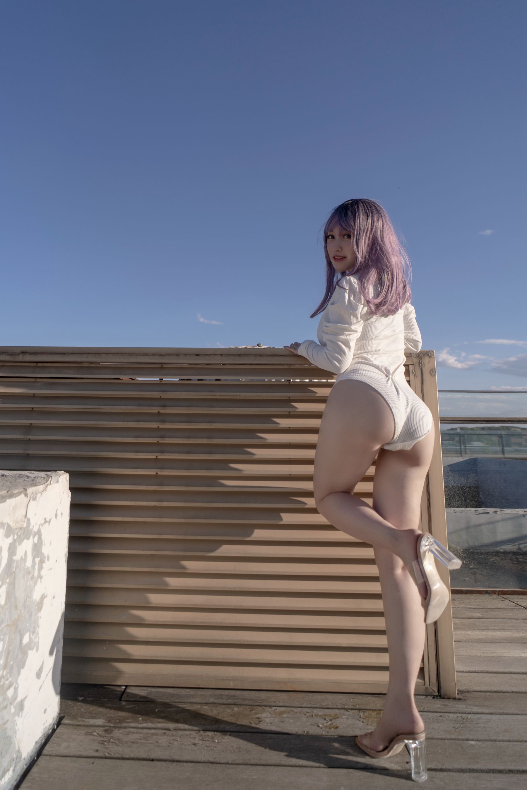 [网红COSER写真] 动漫博主脱尾巴Mizuki - 天台第5张