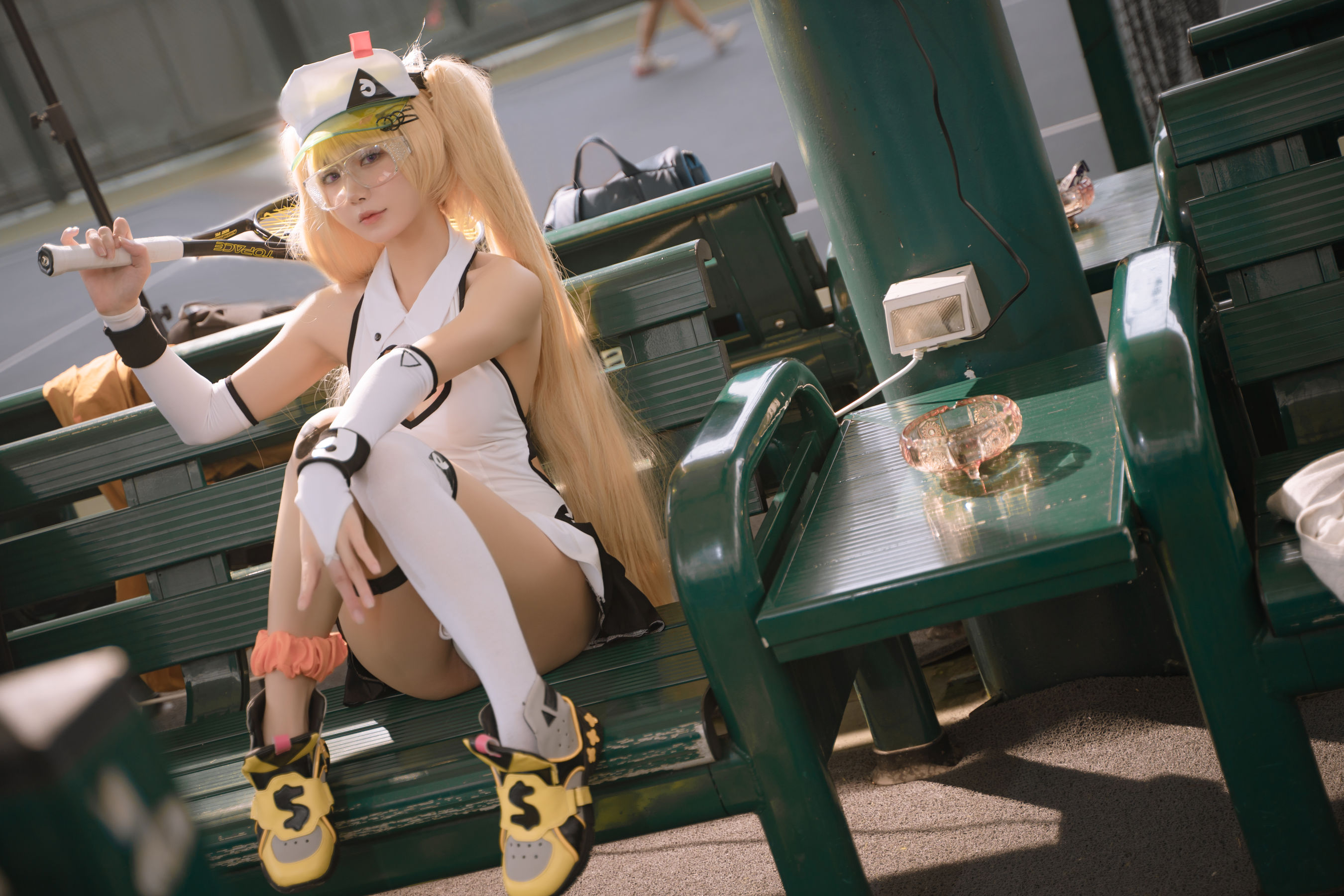 [COS福利] 动漫博主阿包也是兔娘 - 贝奇网球服第8张