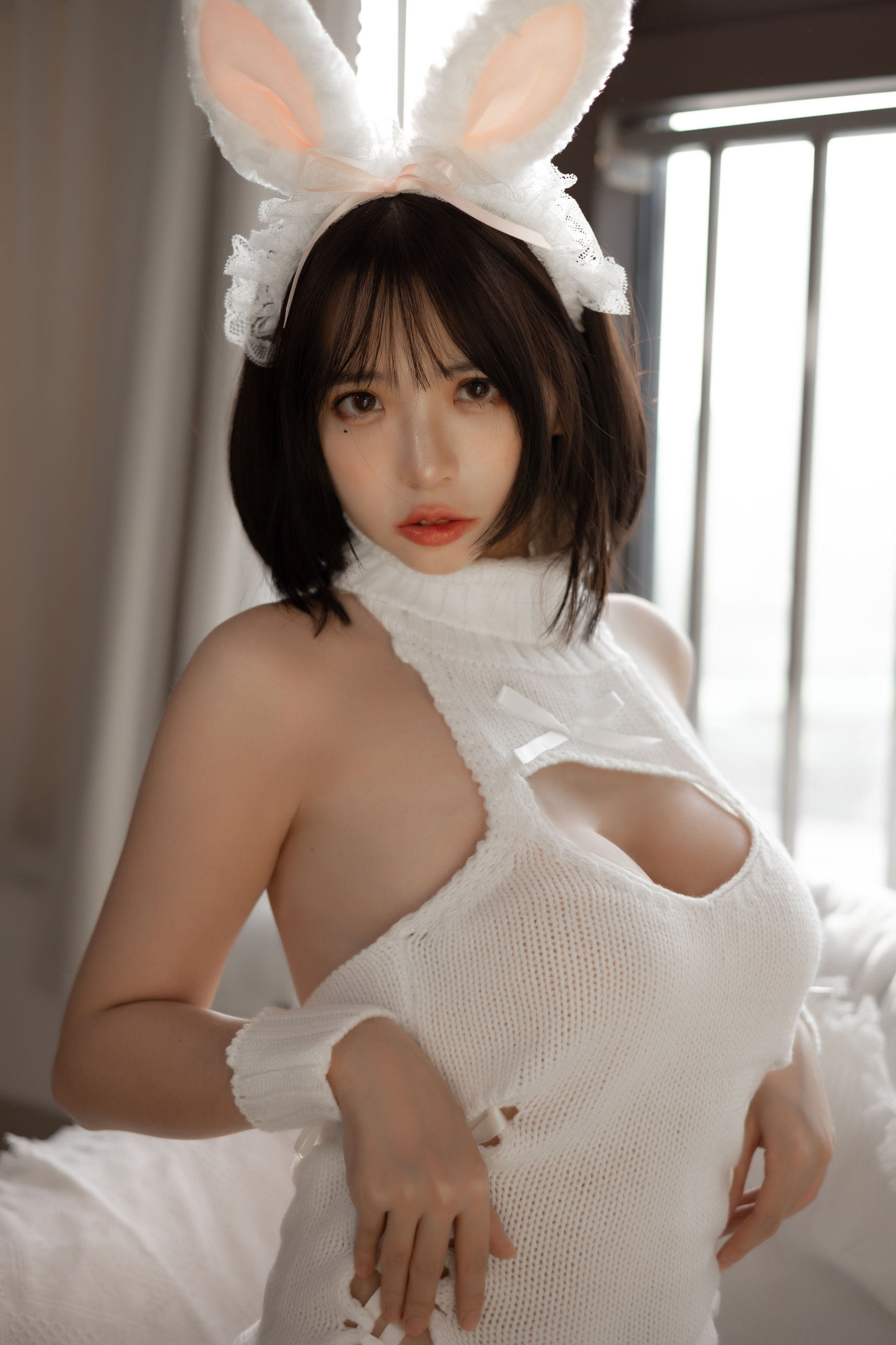 [COS福利] 疯猫ss - 白色毛衣第6张