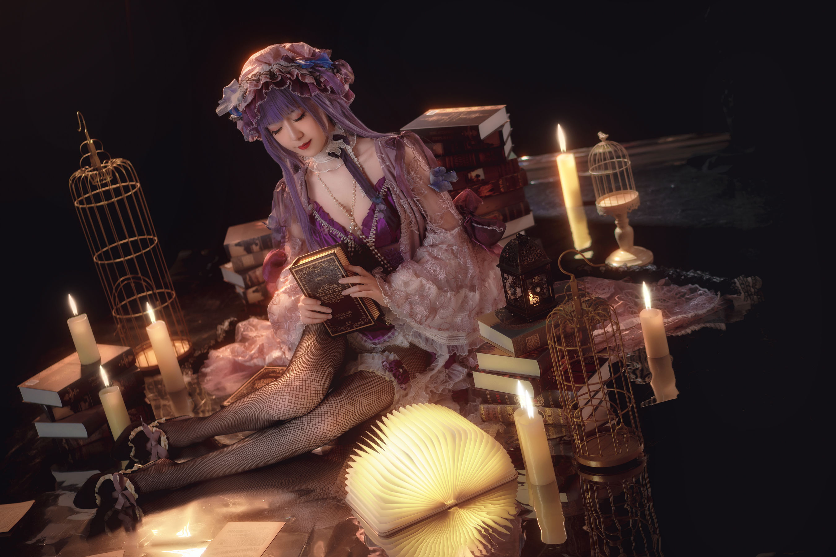 [COS福利] 小姐姐弥音音ww - 帕秋莉第4张