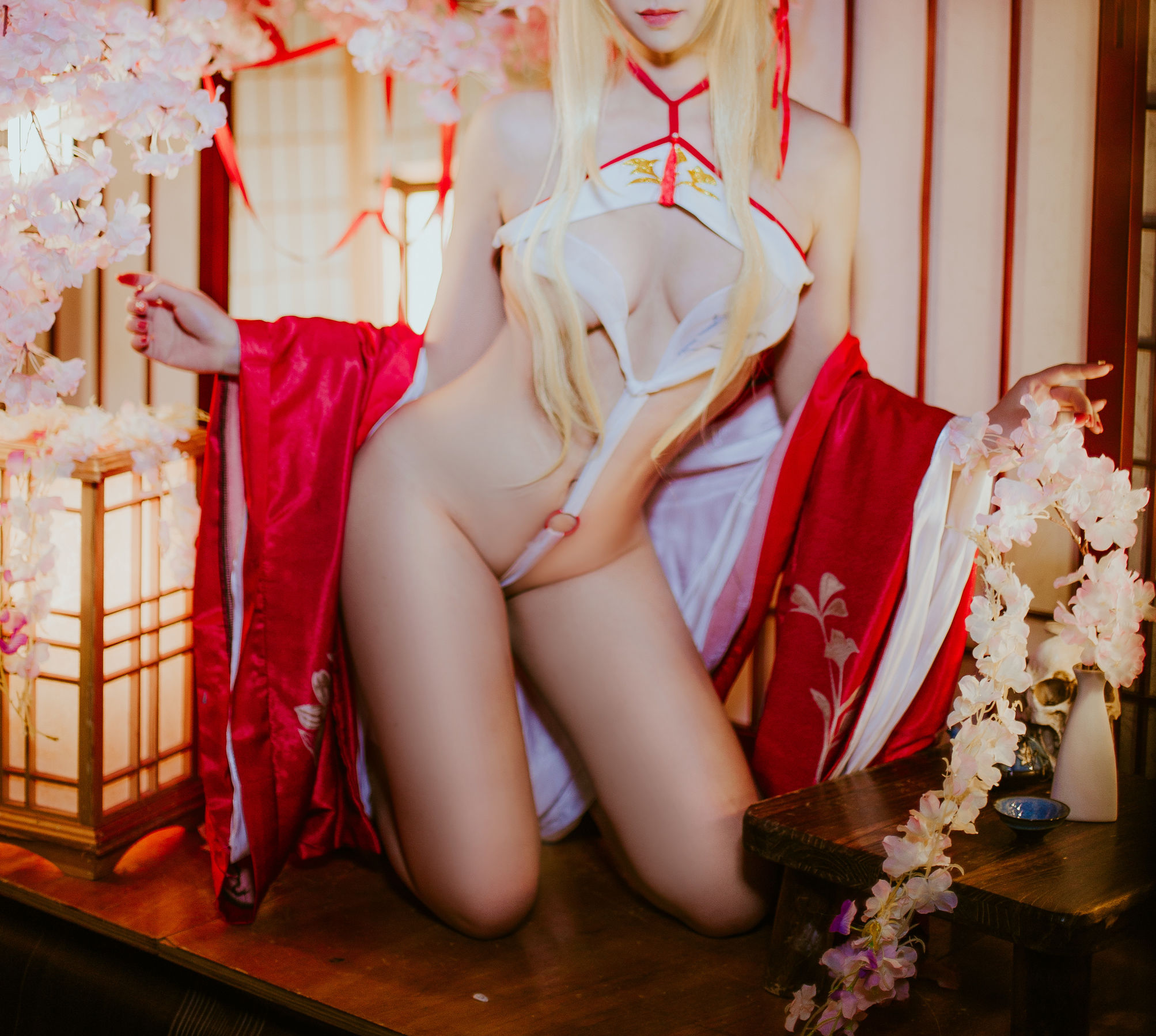 [COS福利] 动漫博主九曲Jean - 光荣新春和服第6张