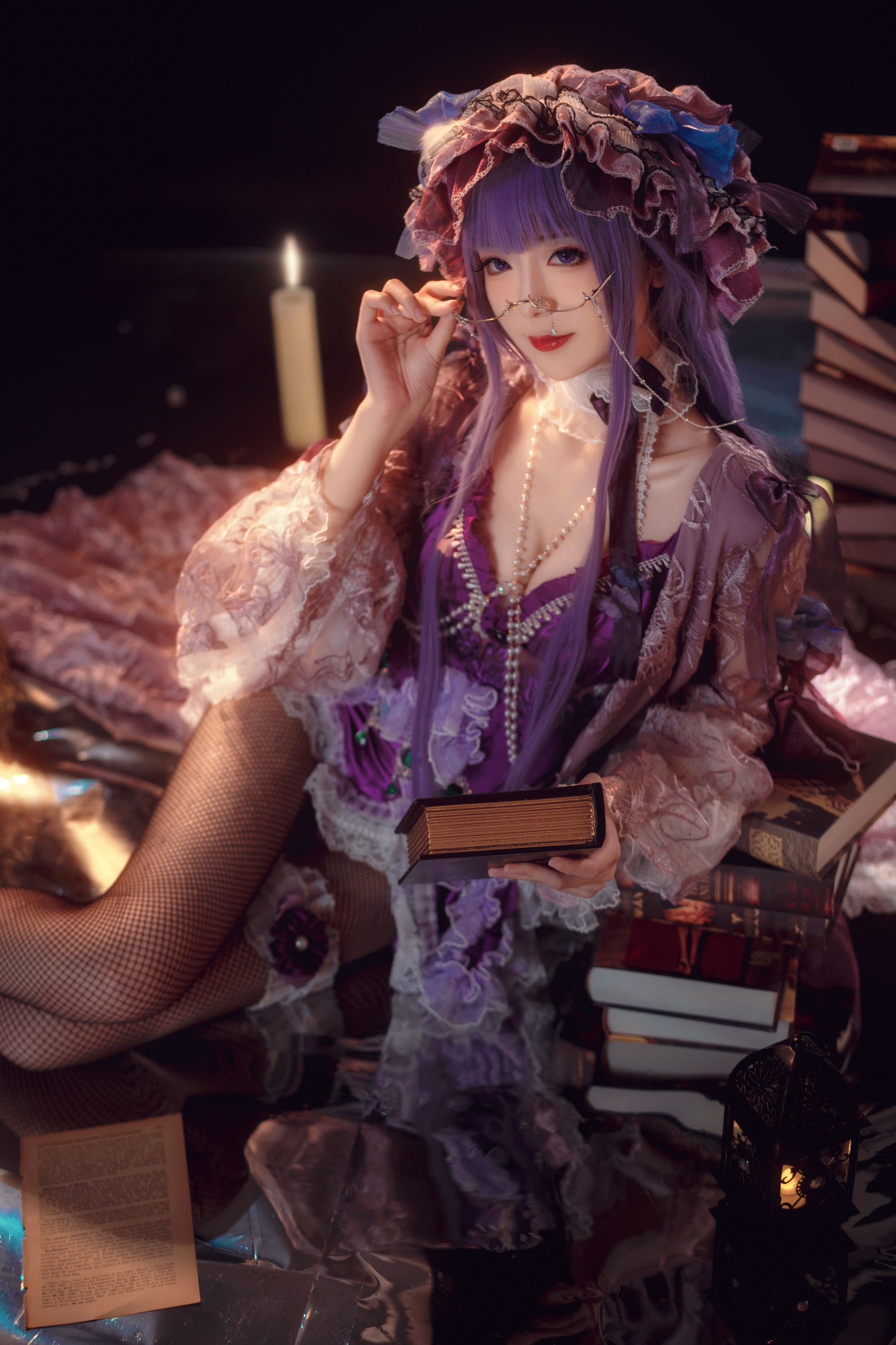 [COS福利] 小姐姐弥音音ww - 帕秋莉第12张