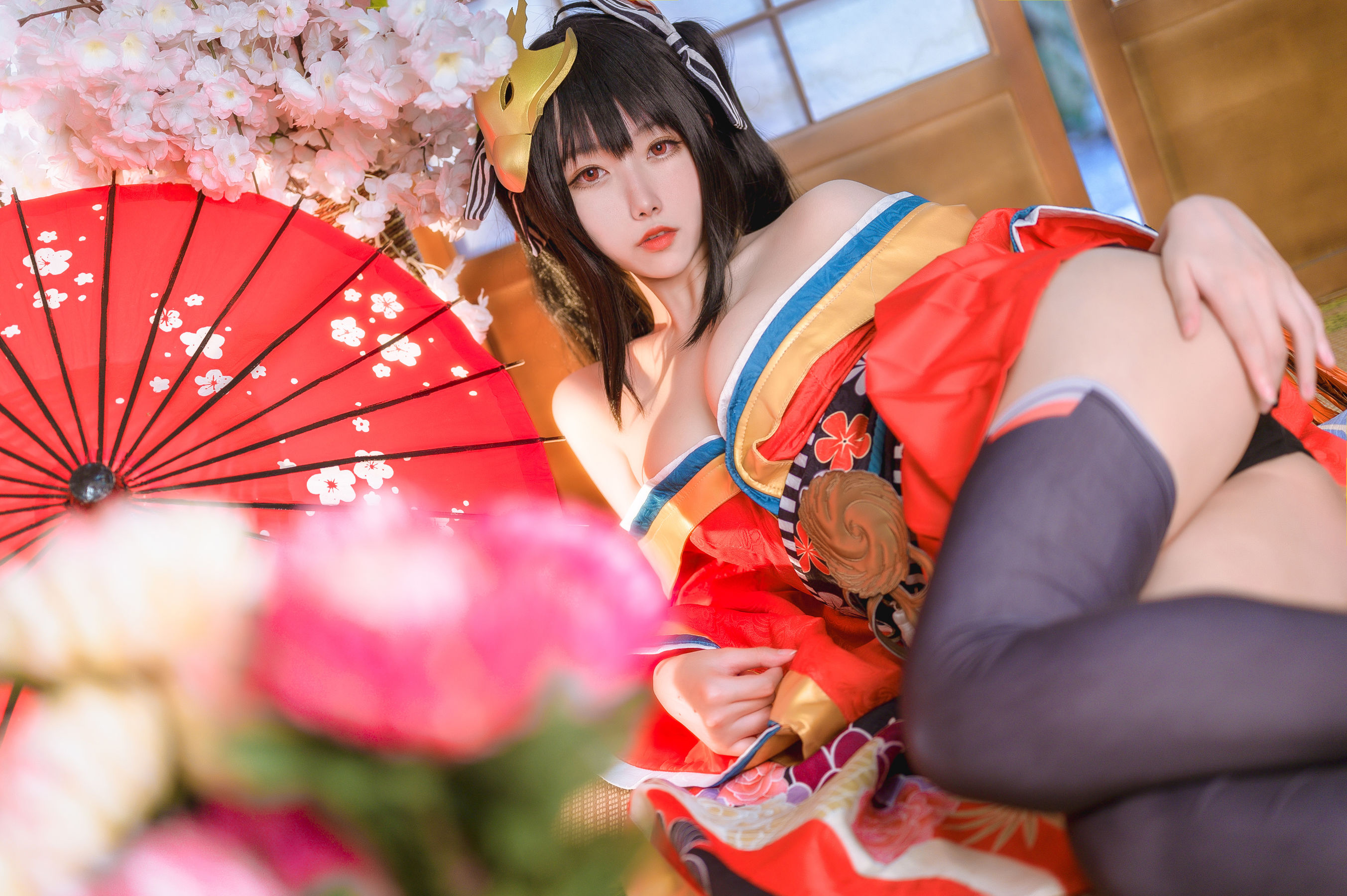 [COS福利] 微博妹子Momoko葵葵 - 大凤之和服第6张