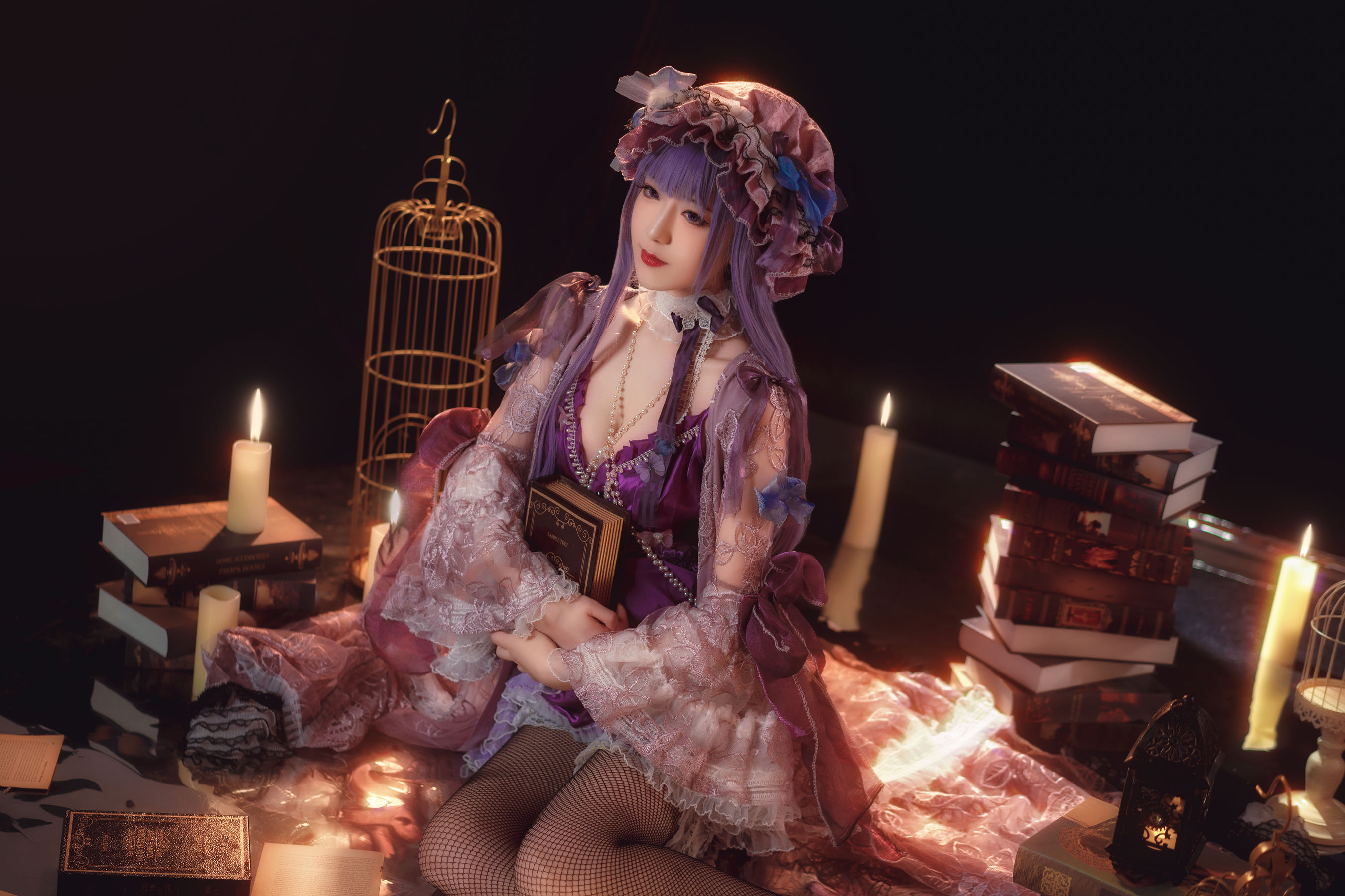 [COS福利] 小姐姐弥音音ww - 帕秋莉第6张