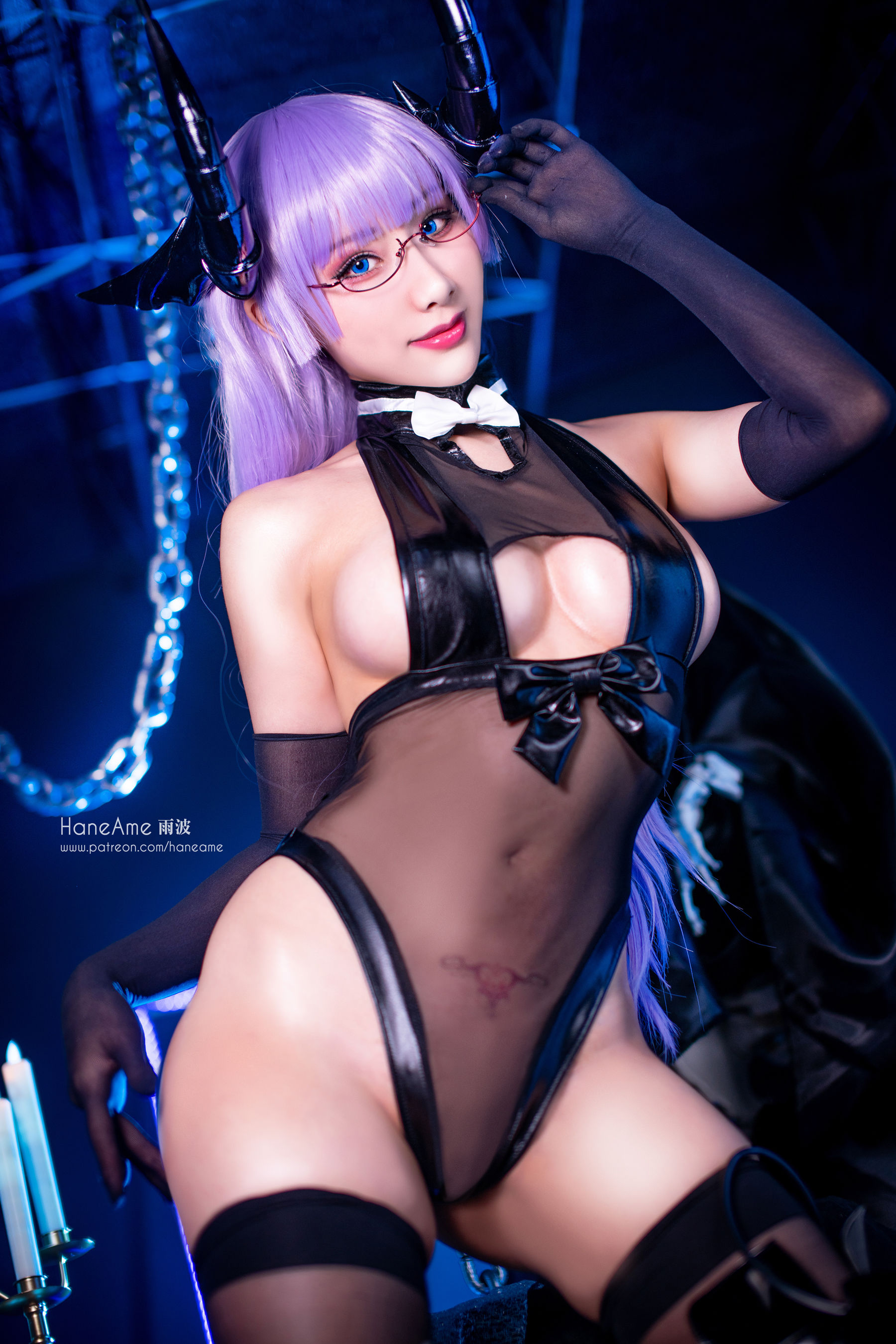 [COS福利] Hane Ame 雨波写真 - 格奈森脑万圣节第4张