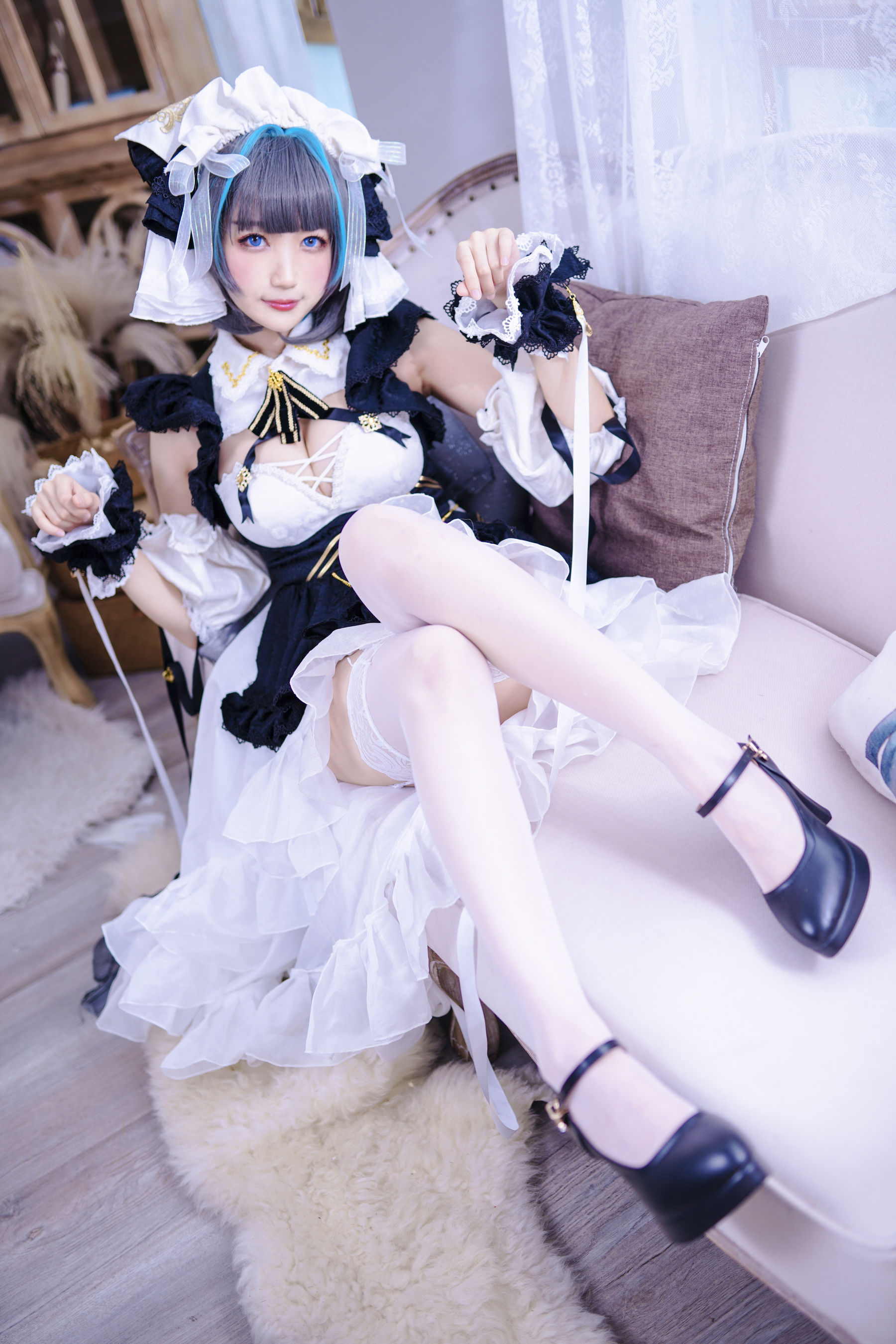 [COS福利] 周叽是可爱兔兔 - 柴郡猫猫第6张