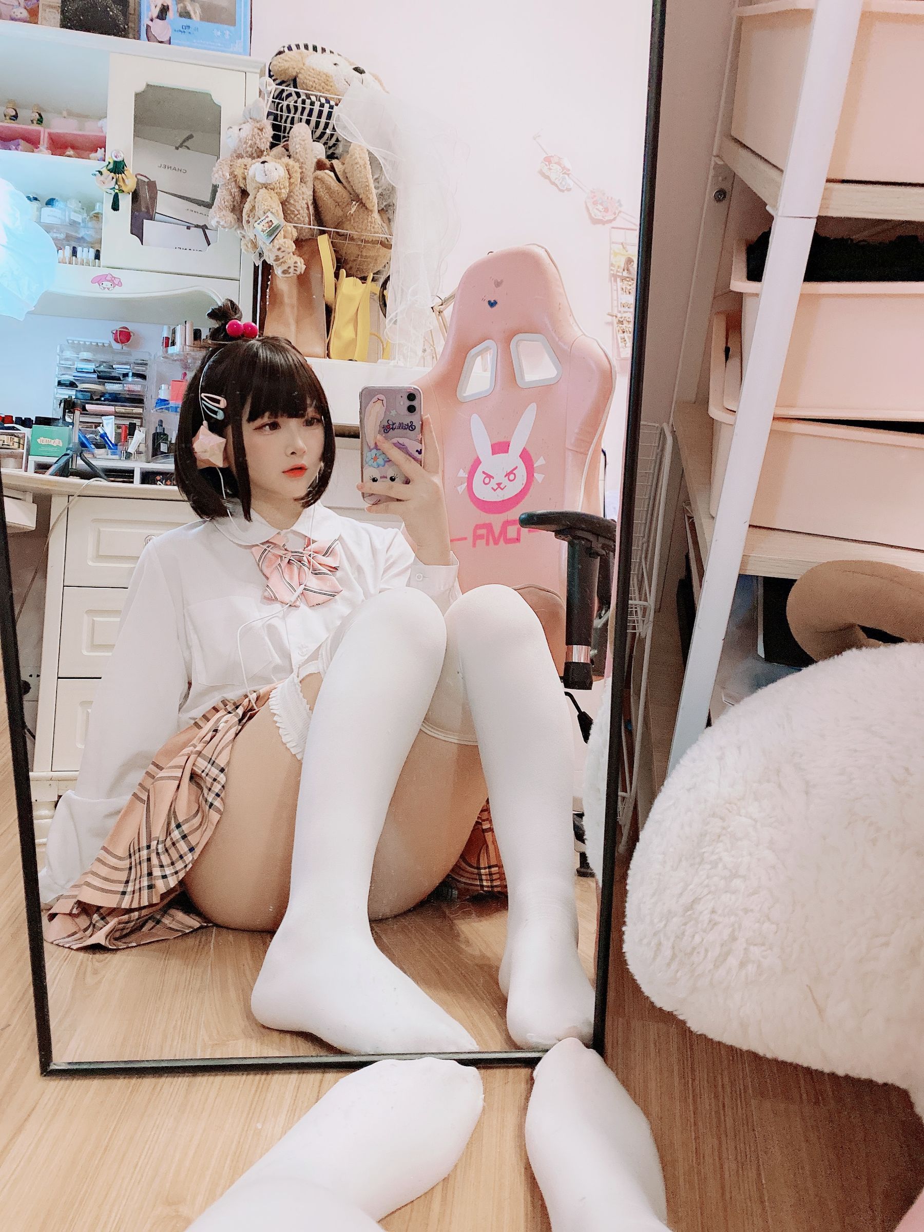 [COS福利] 二次元美女古川kagura - 白丝JK第14张