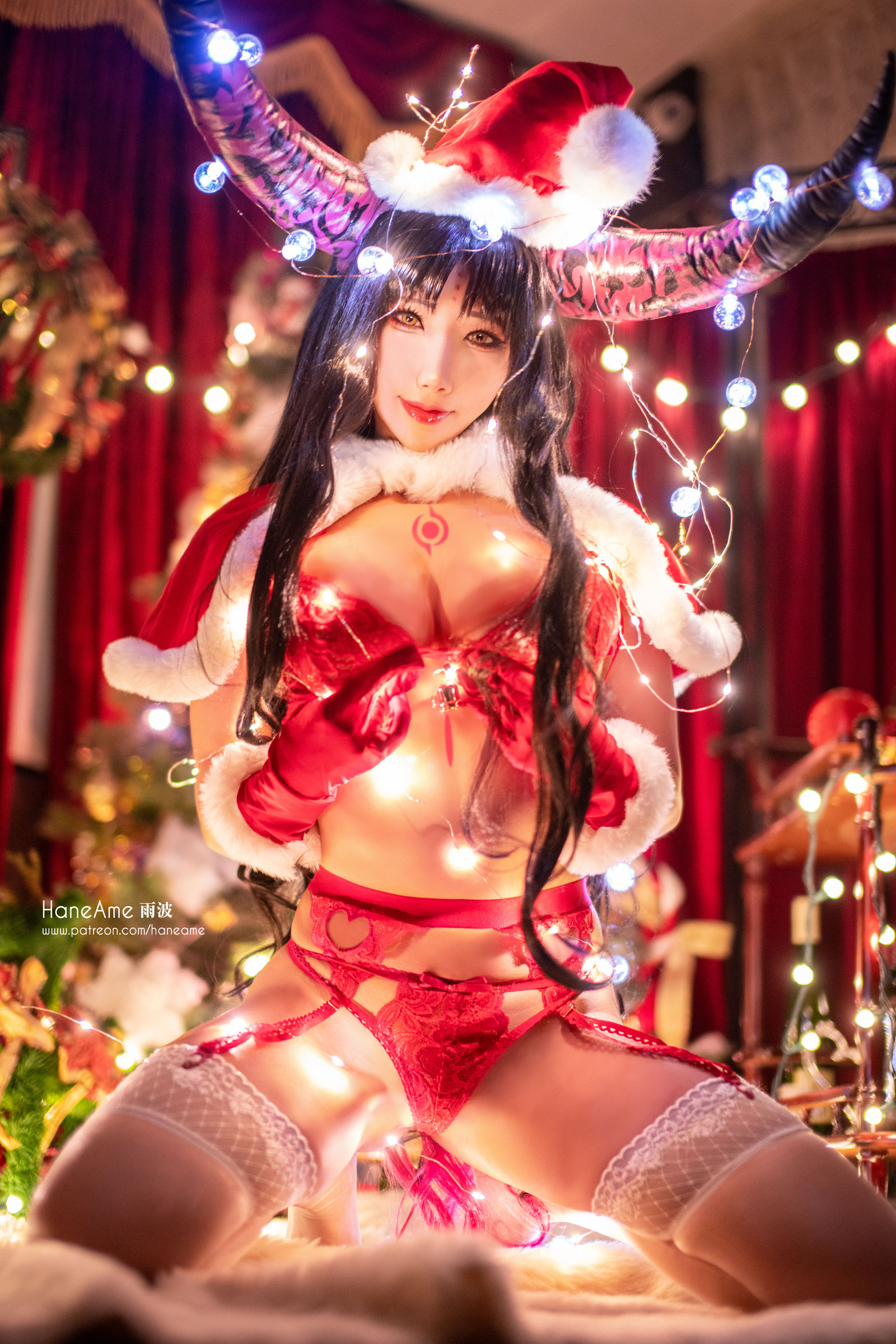 [COS福利] Hane Ame 雨波写真 - 杀生院圣诞节第2张