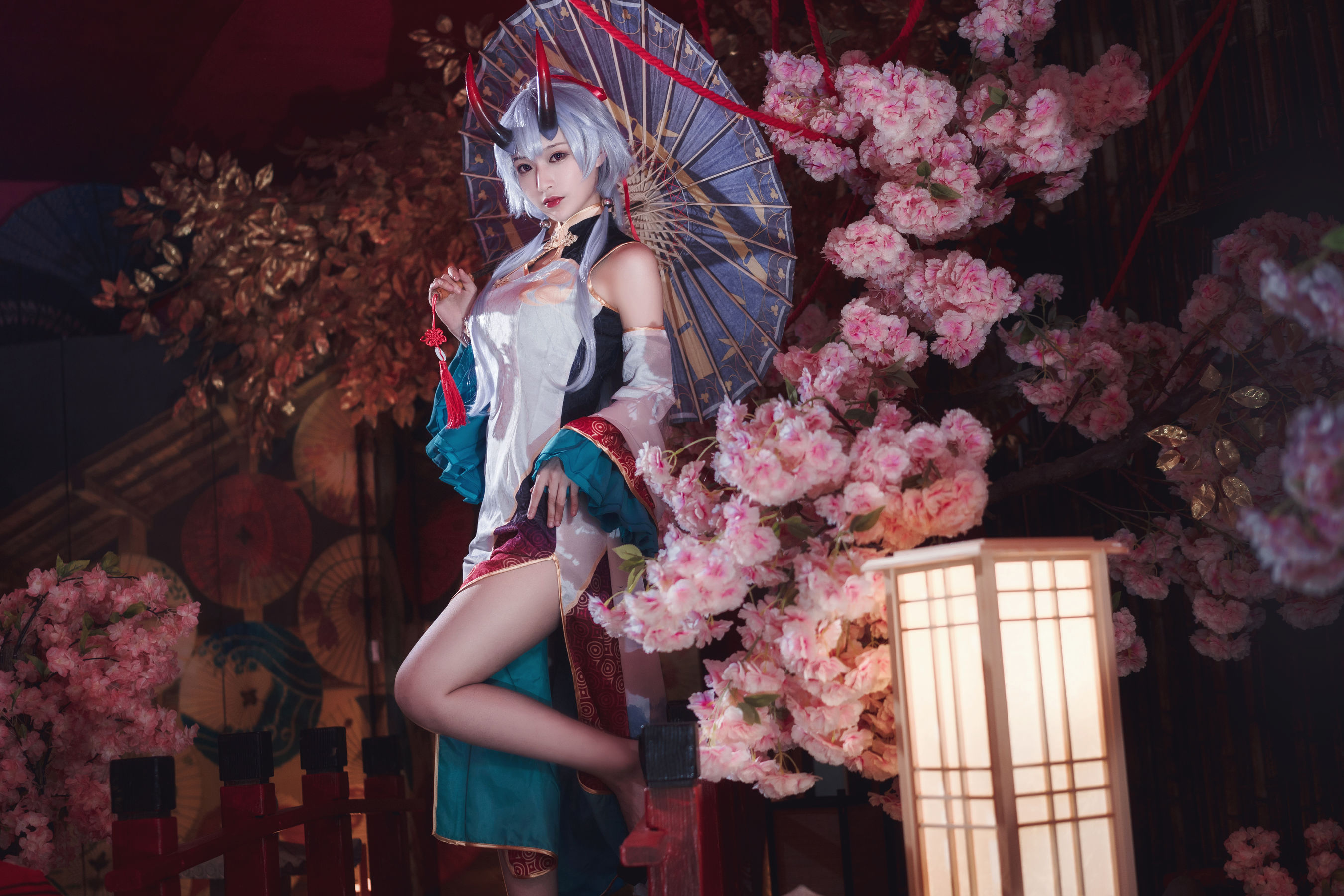 [COS福利] 动漫博主铁板烧鬼舞w - 巴御前第1张