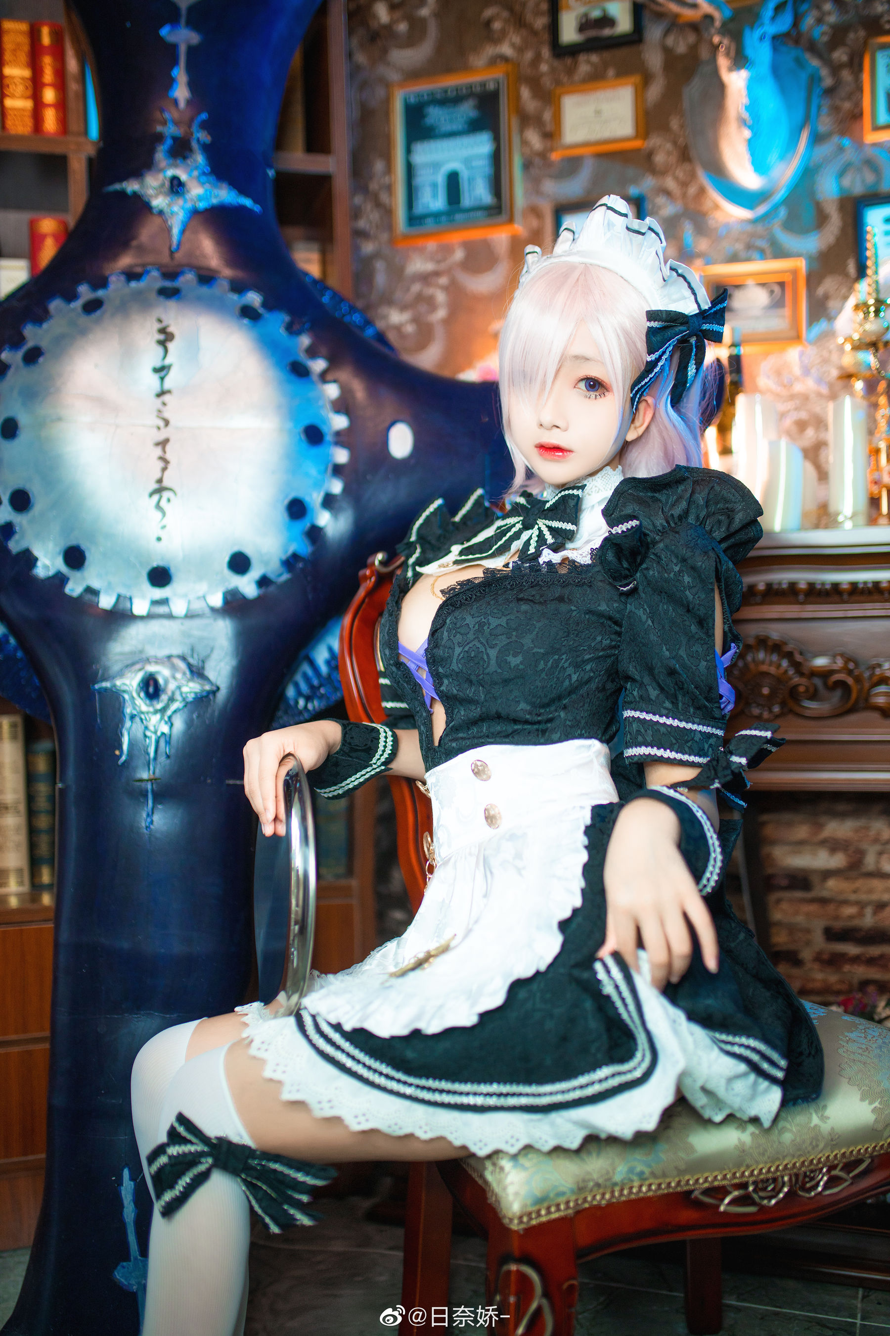 [COS福利] 日奈娇 - 玛修 马戏团 女仆第9张