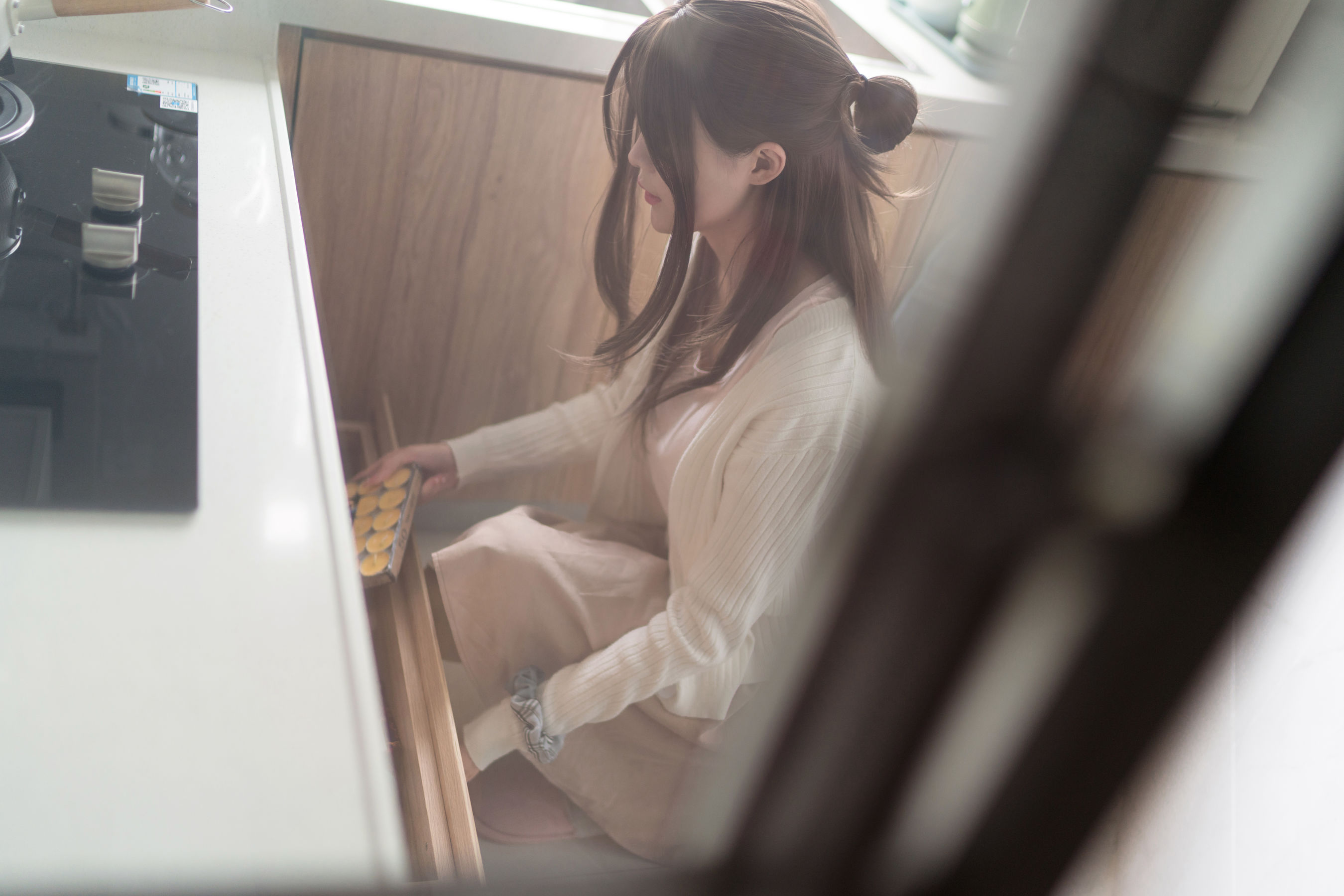 [COS福利] 萌妹子眼酱大魔王w - 人妻丝袜红茶第4张