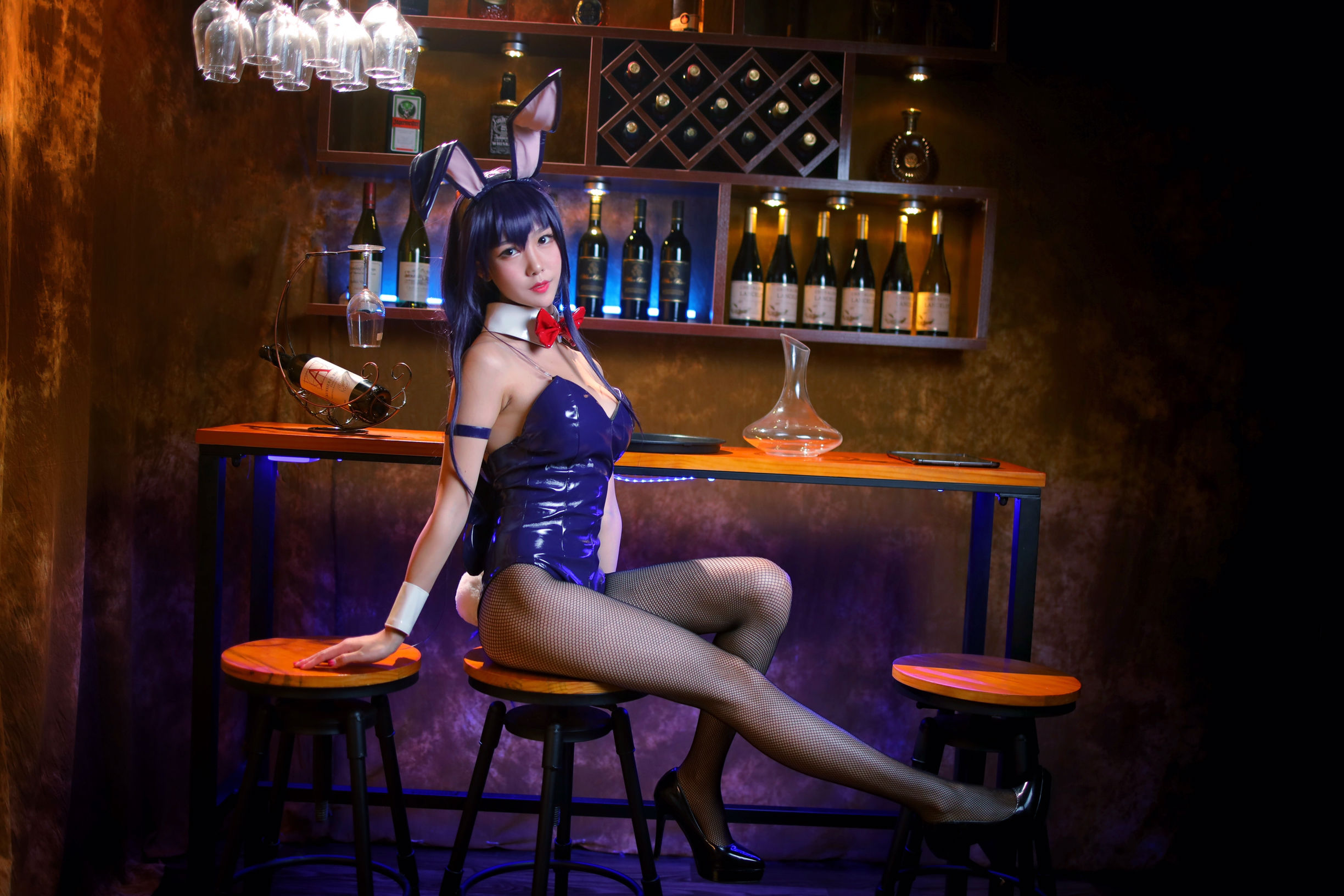 [COS福利] 抖娘-利世 - 霞之丘诗羽 兔女郎第8张