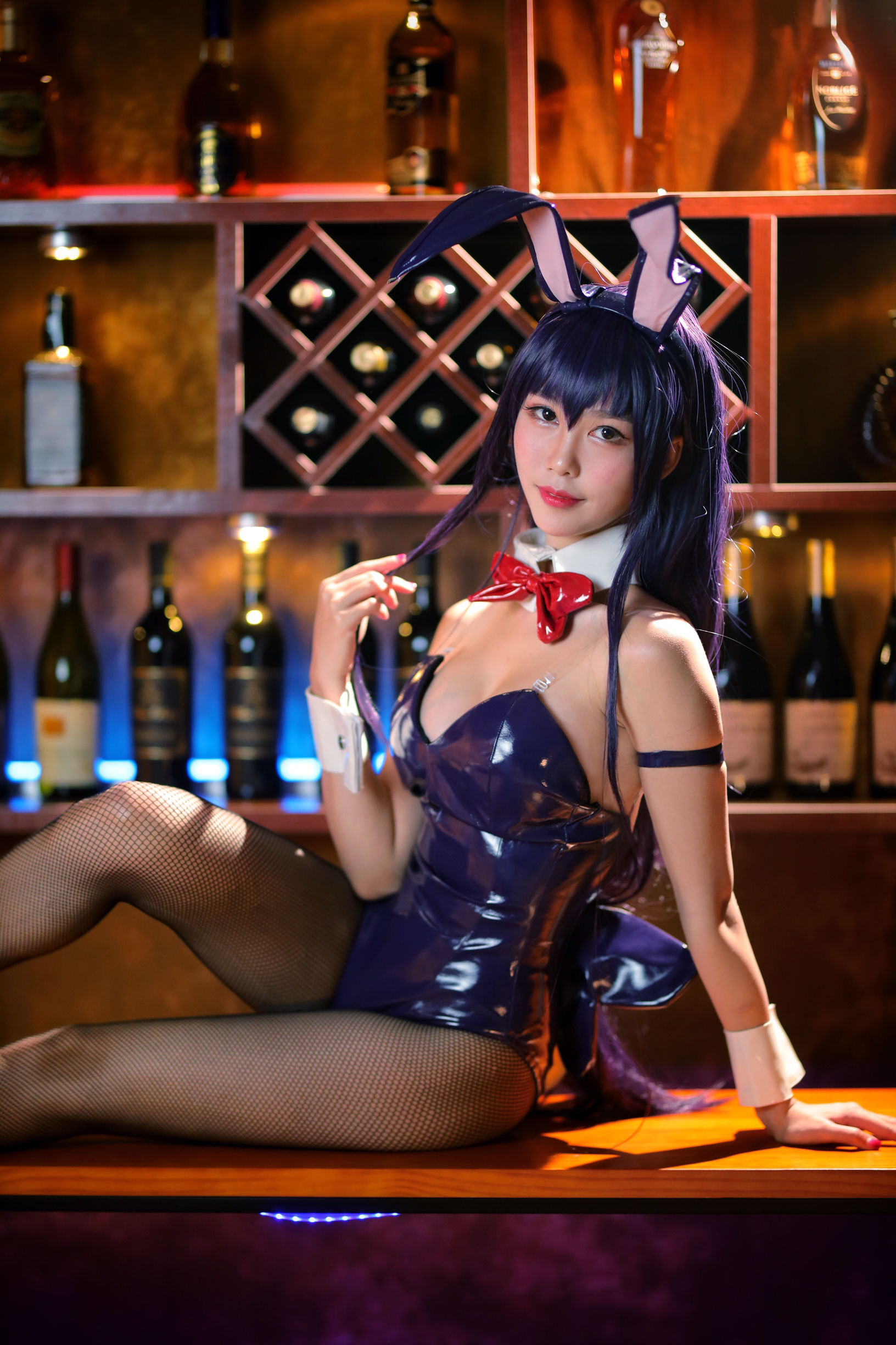 [COS福利] 抖娘-利世 - 霞之丘诗羽 兔女郎第5张