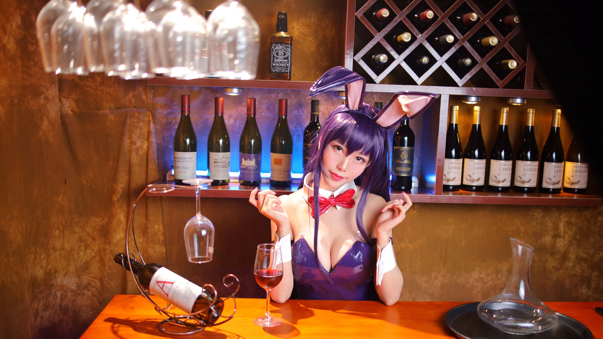 [COS福利] 抖娘-利世 - 霞之丘诗羽 兔女郎第13张