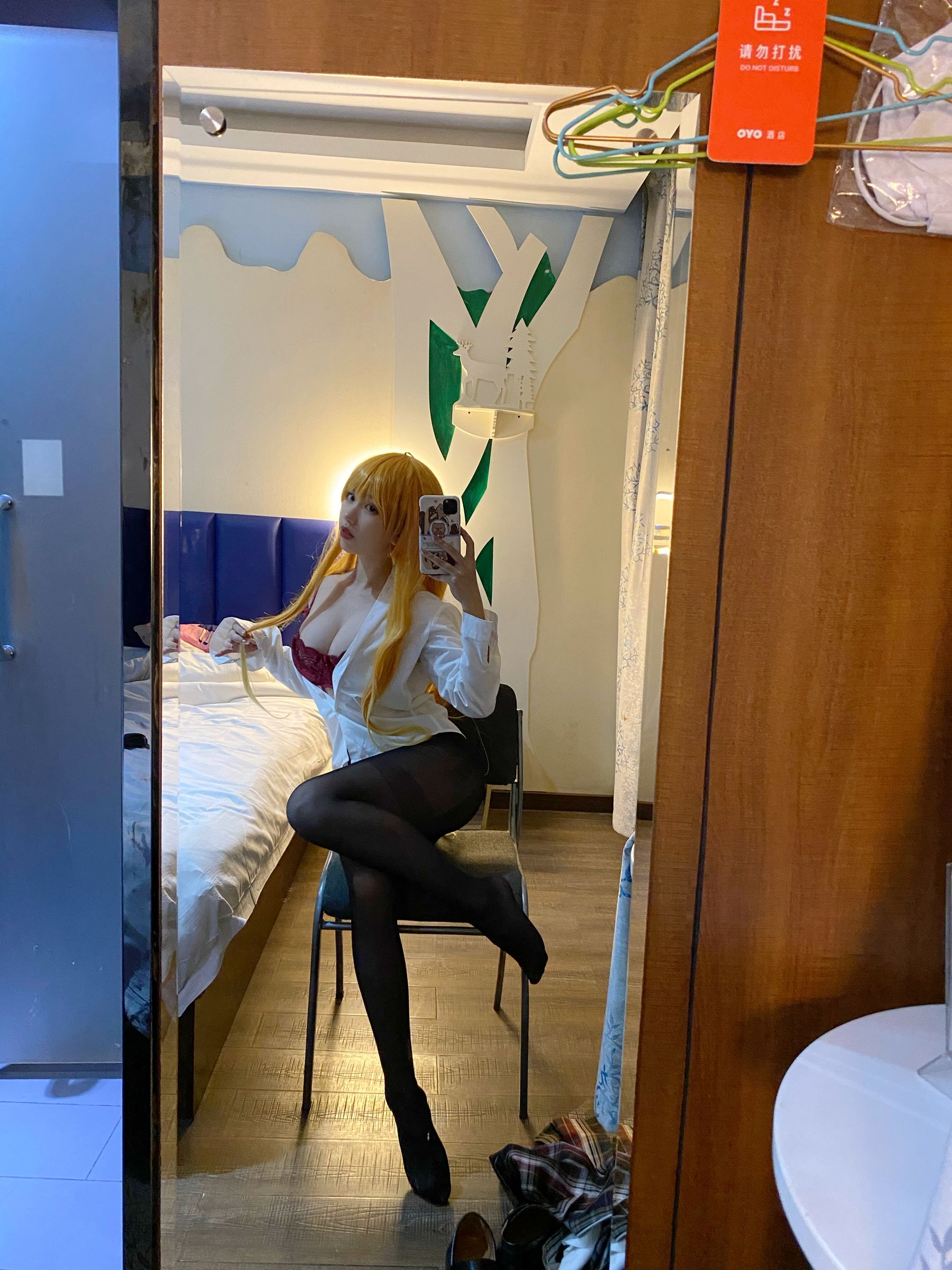 [COS福利] 芋圆侑子SJ_ - 金毛不良jk第11张