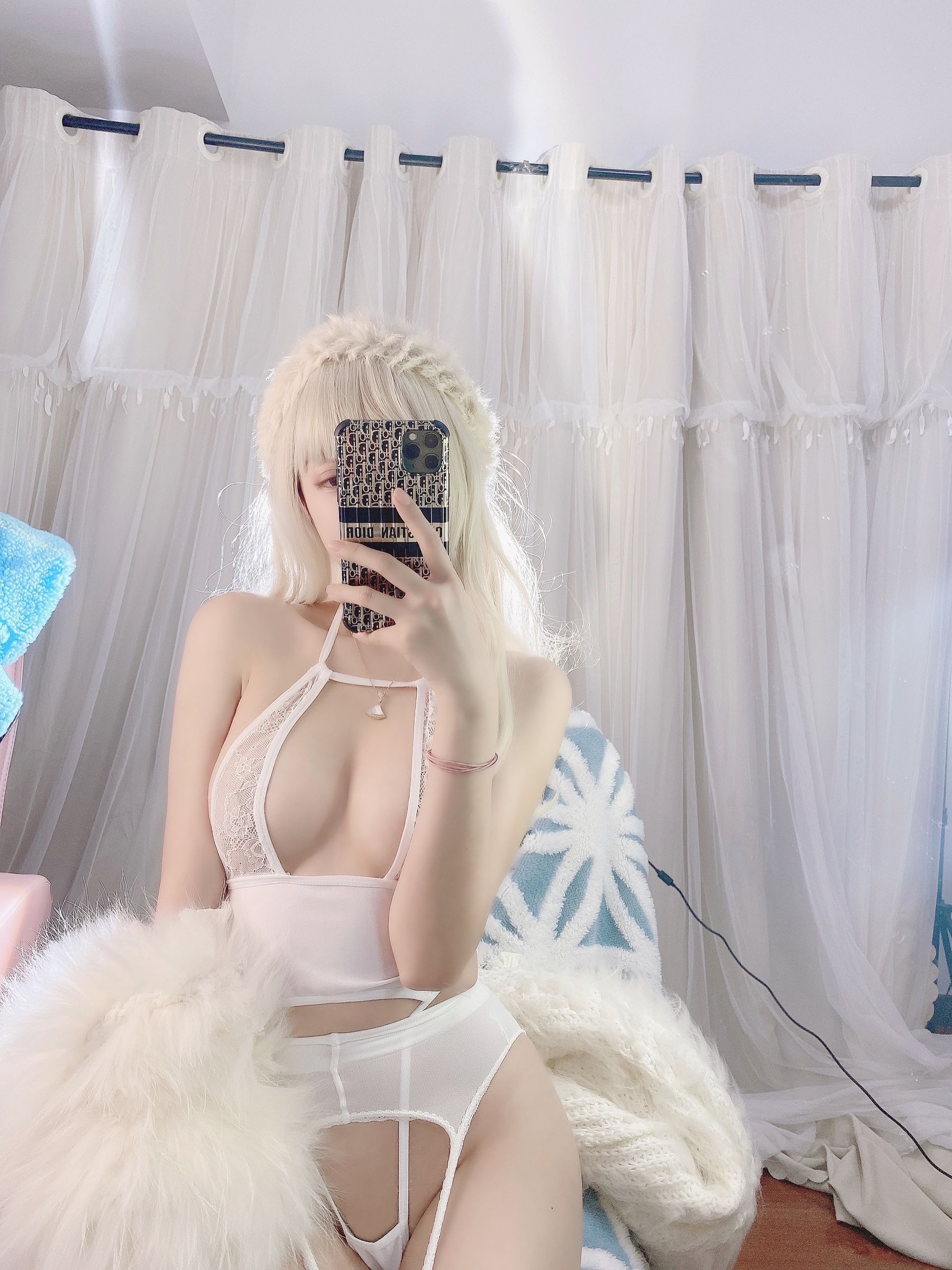 [COS福利] 斗鱼米线线sama - 白月光第12张