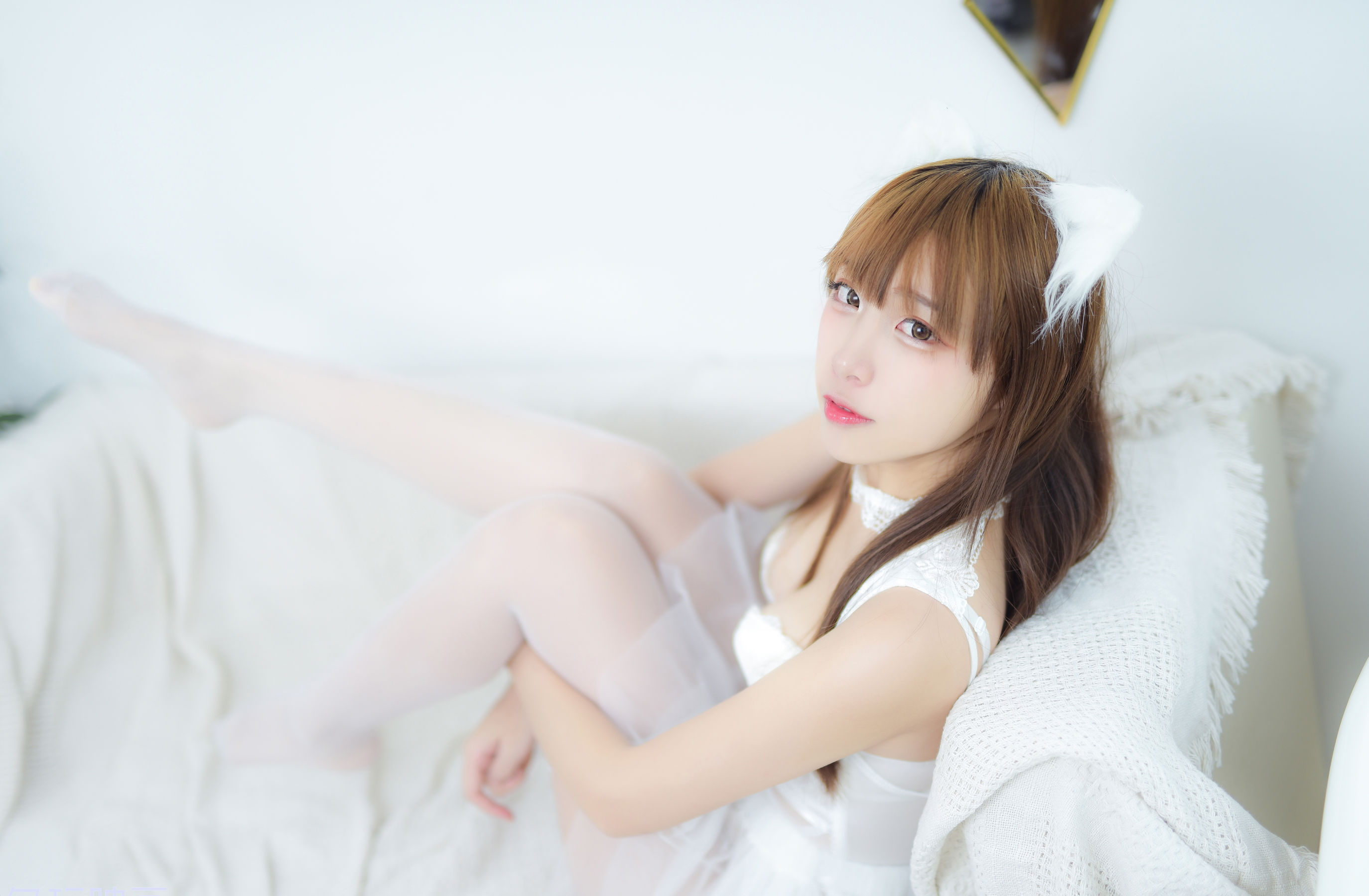 [COS福利] 人气Coser二佐Nisa - 白婚纱第4张