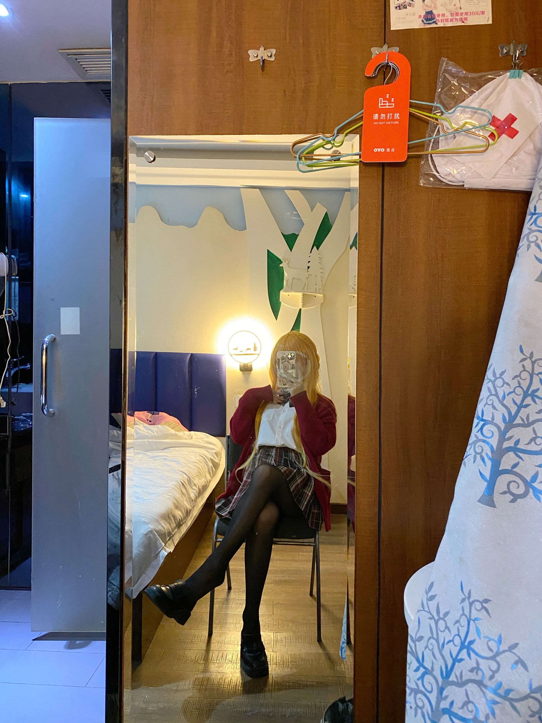 [COS福利] 芋圆侑子SJ_ - 金毛不良jk第4张