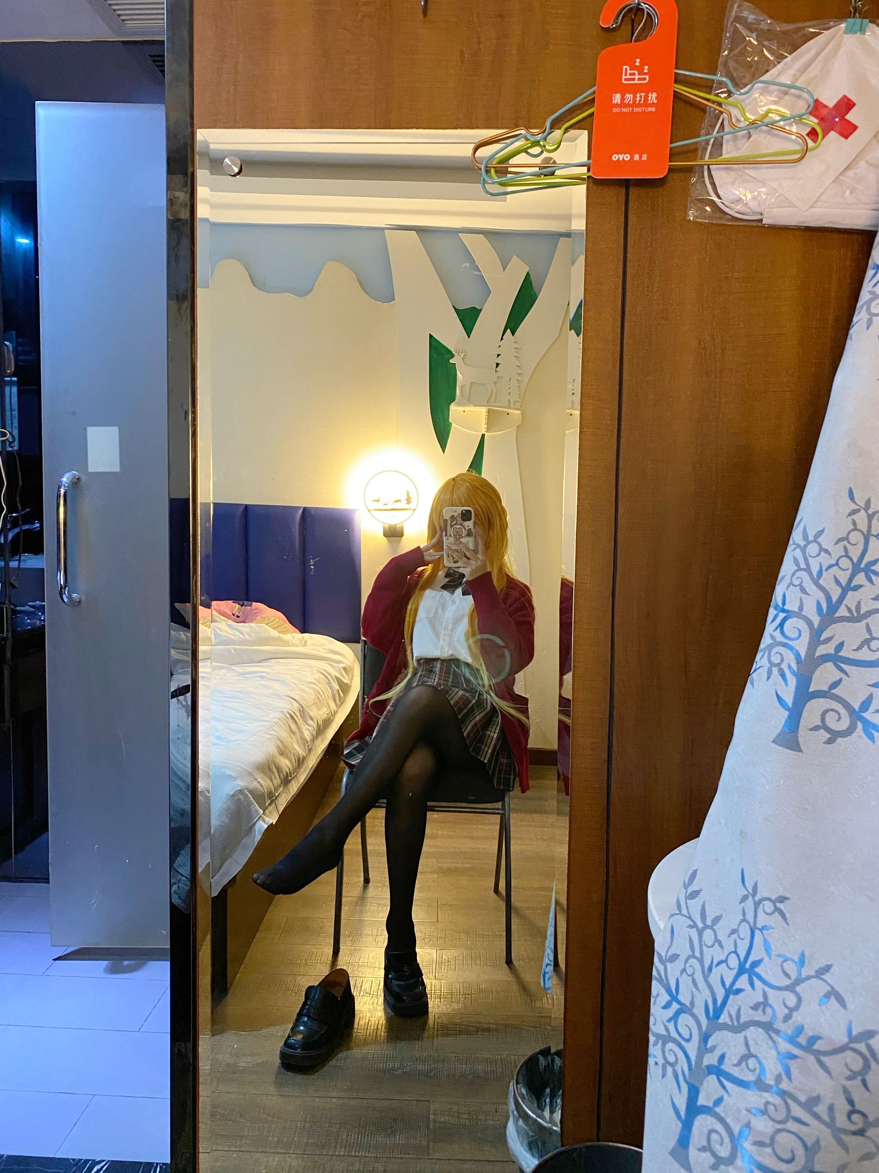 [COS福利] 芋圆侑子SJ_ - 金毛不良jk第4张