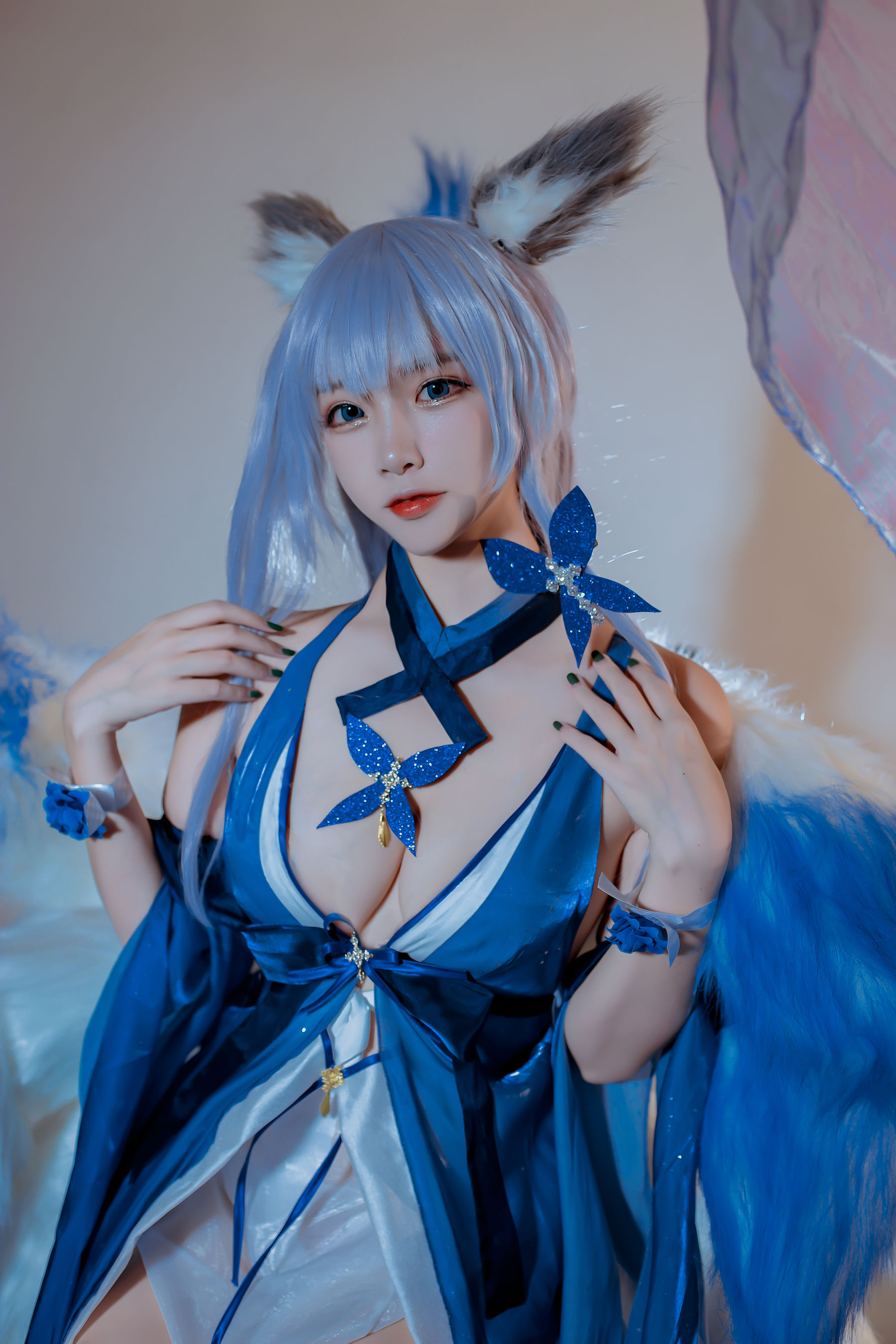 [COS福利] 人气Coser二佐Nisa - 碧蓝信浓礼服第5张