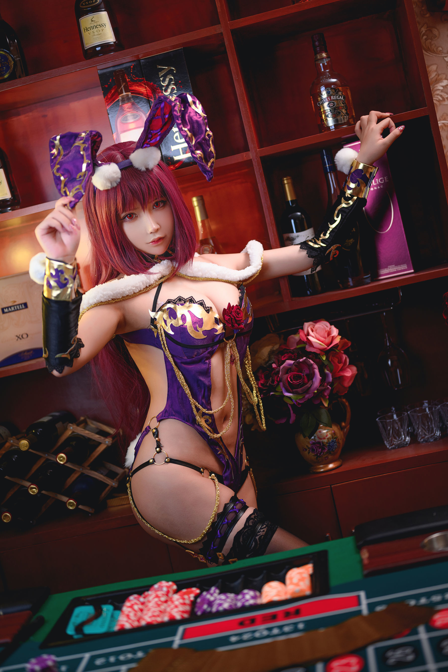 [网红COSER] 二次元妹子抱走莫子aa - 兔女郎第7张