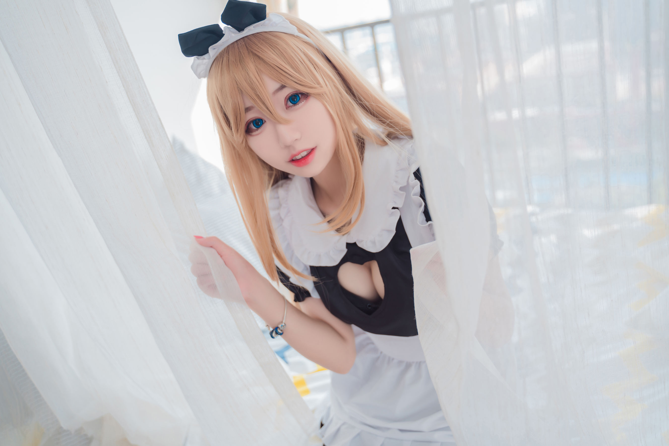 [福利COS] 猫君君MaoJun - 猫猫的女仆装第11张