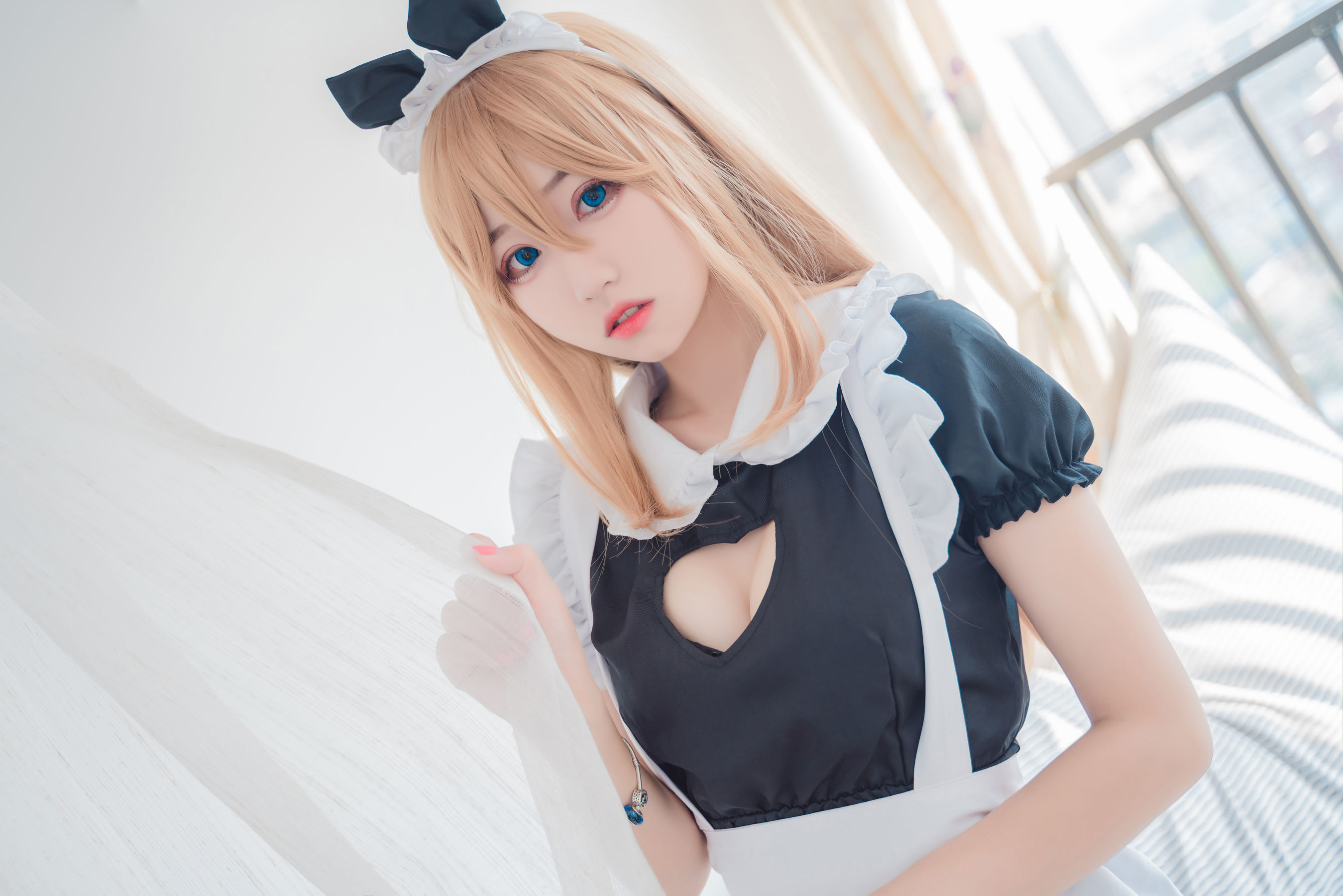 [福利COS] 猫君君MaoJun - 猫猫的女仆装第5张