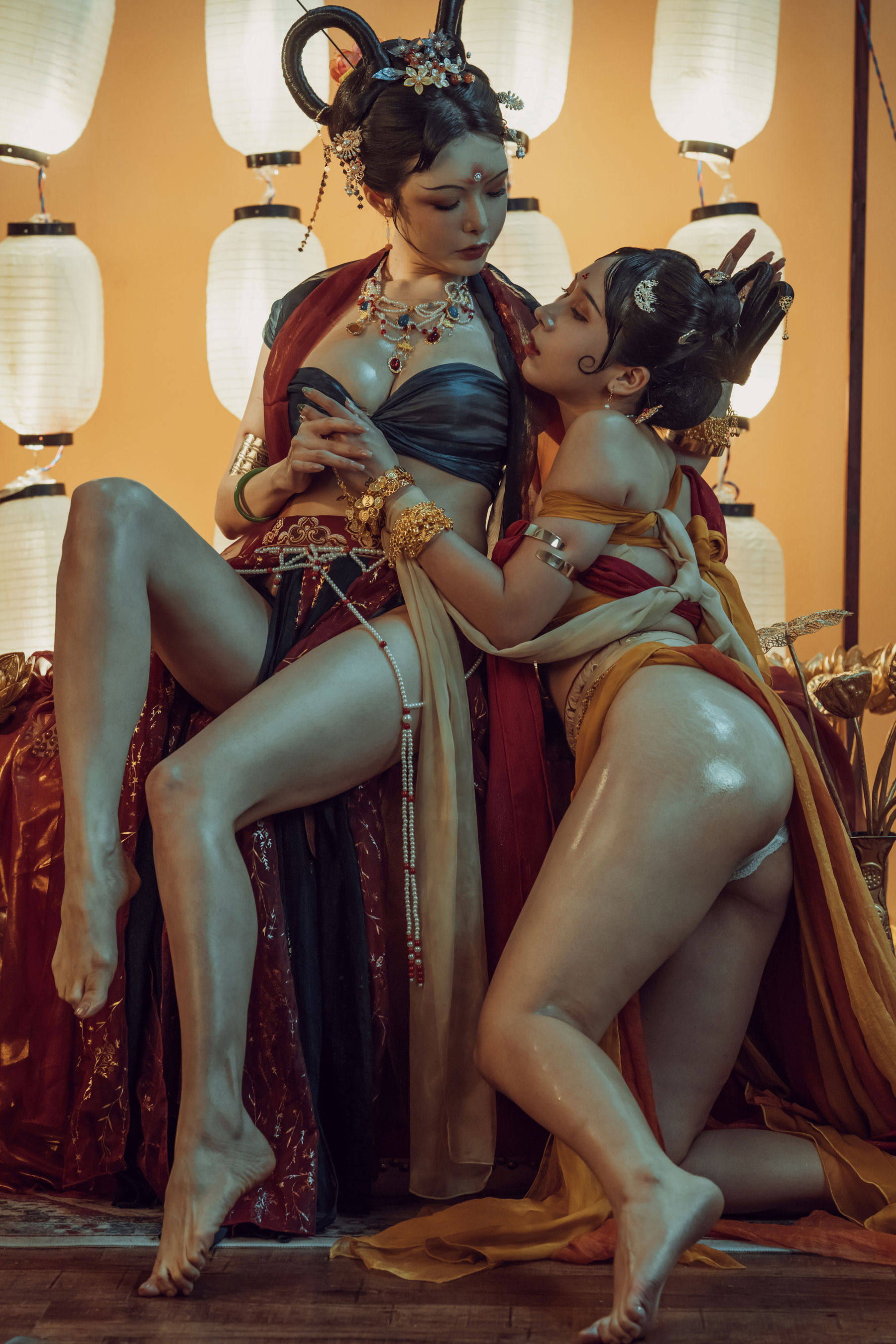 [福利COS] 秋和柯基(夏小秋秋秋) &amp; 奶桃  - 红尘梦第1张