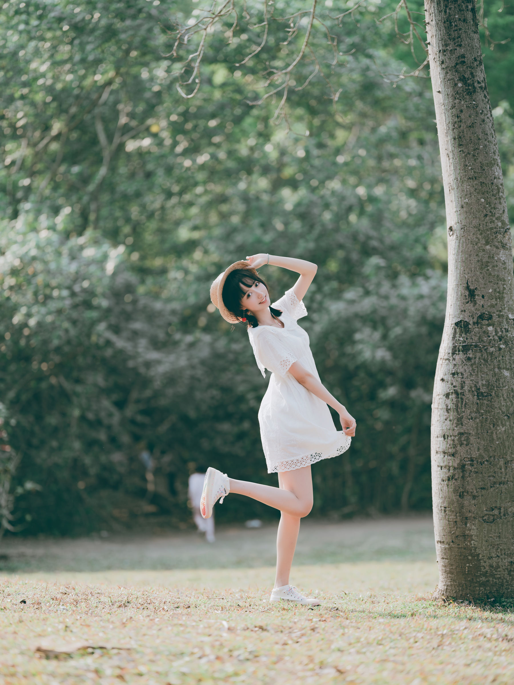 [福利COS] 萌系小姐姐木绵绵OwO - 夏日彩虹第9张