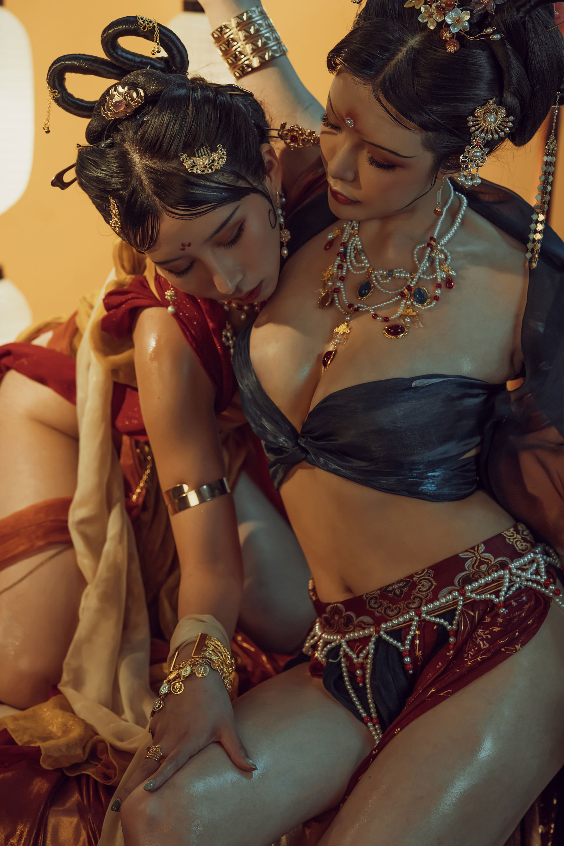 [福利COS] 秋和柯基(夏小秋秋秋) &amp; 奶桃  - 红尘梦第14张