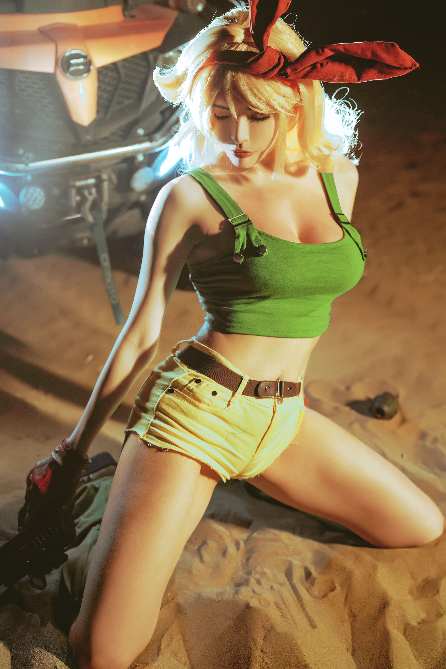 [福利COS] 秋和柯基(夏小秋秋秋) - 兰琪（七龙珠）第3张