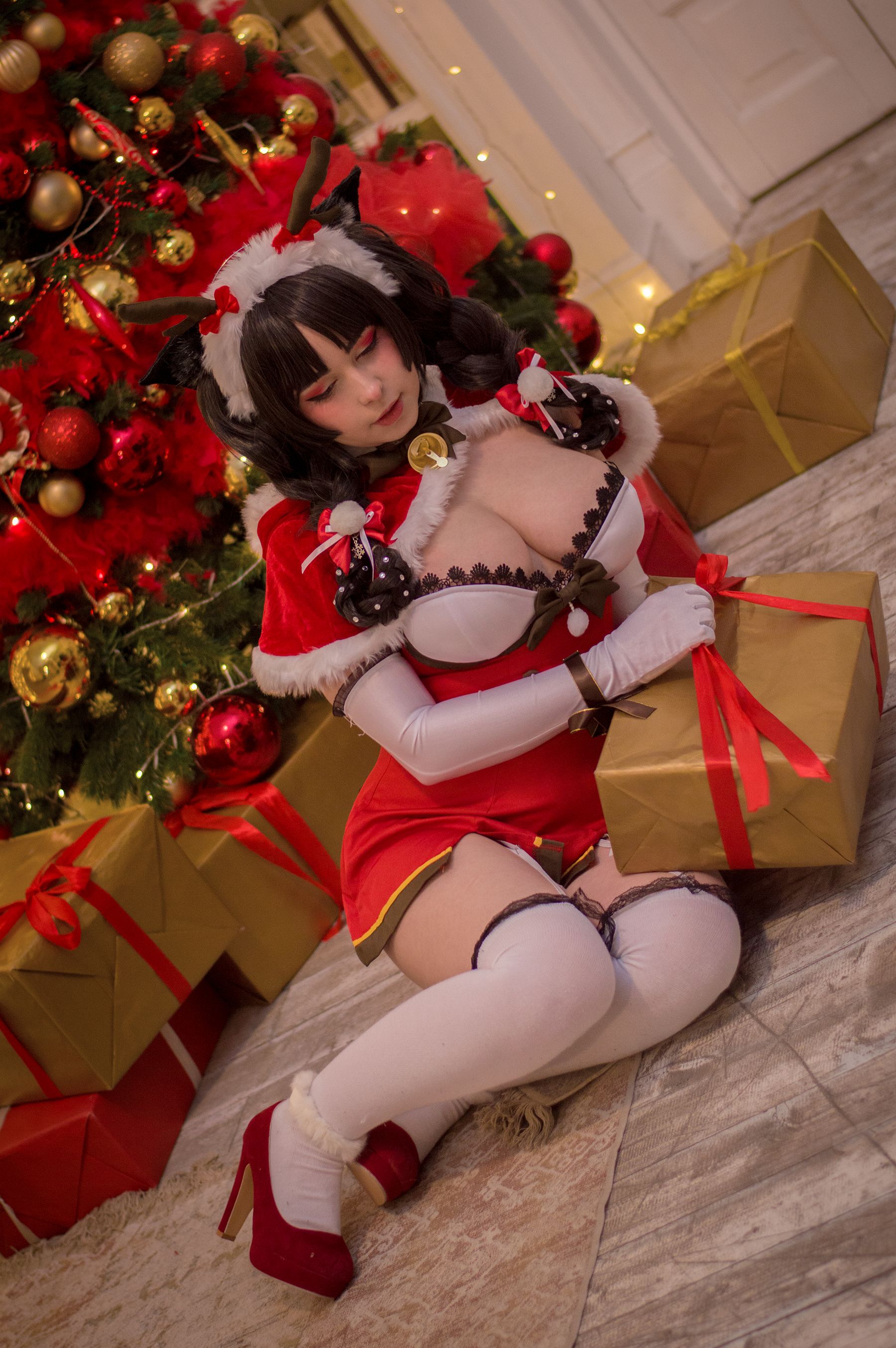 [福利COS] Yoshinobi - Ooshio Xmas (Azur Lane)第6张