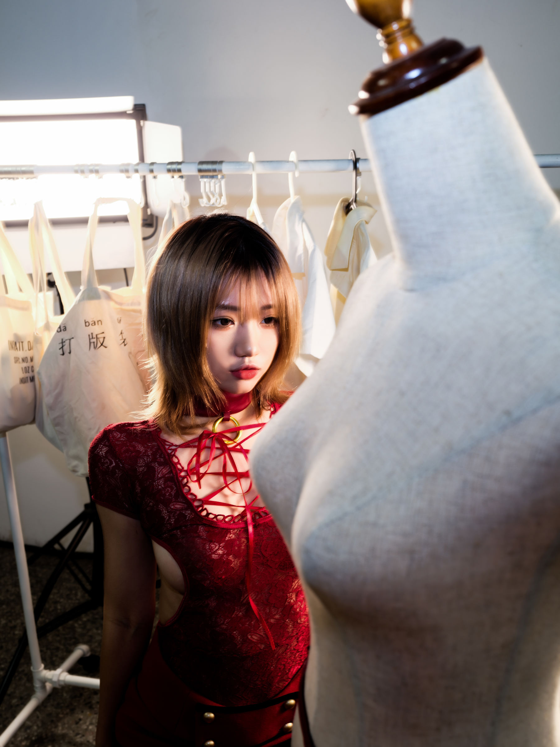 [网红COS] 动漫博主柒柒要乖哦 - 红第11张