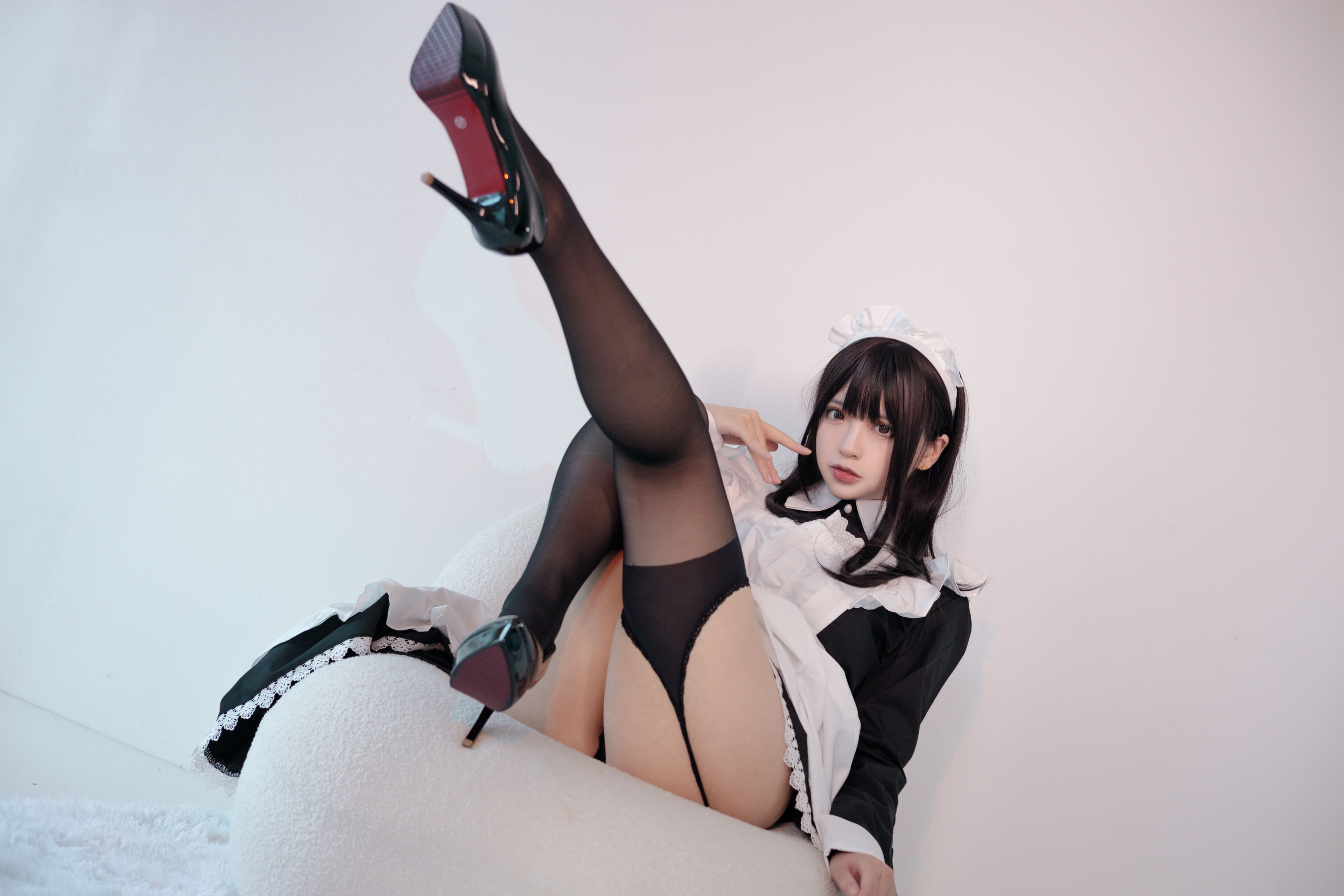 [网红COS] 疯猫ss - 女仆第1张