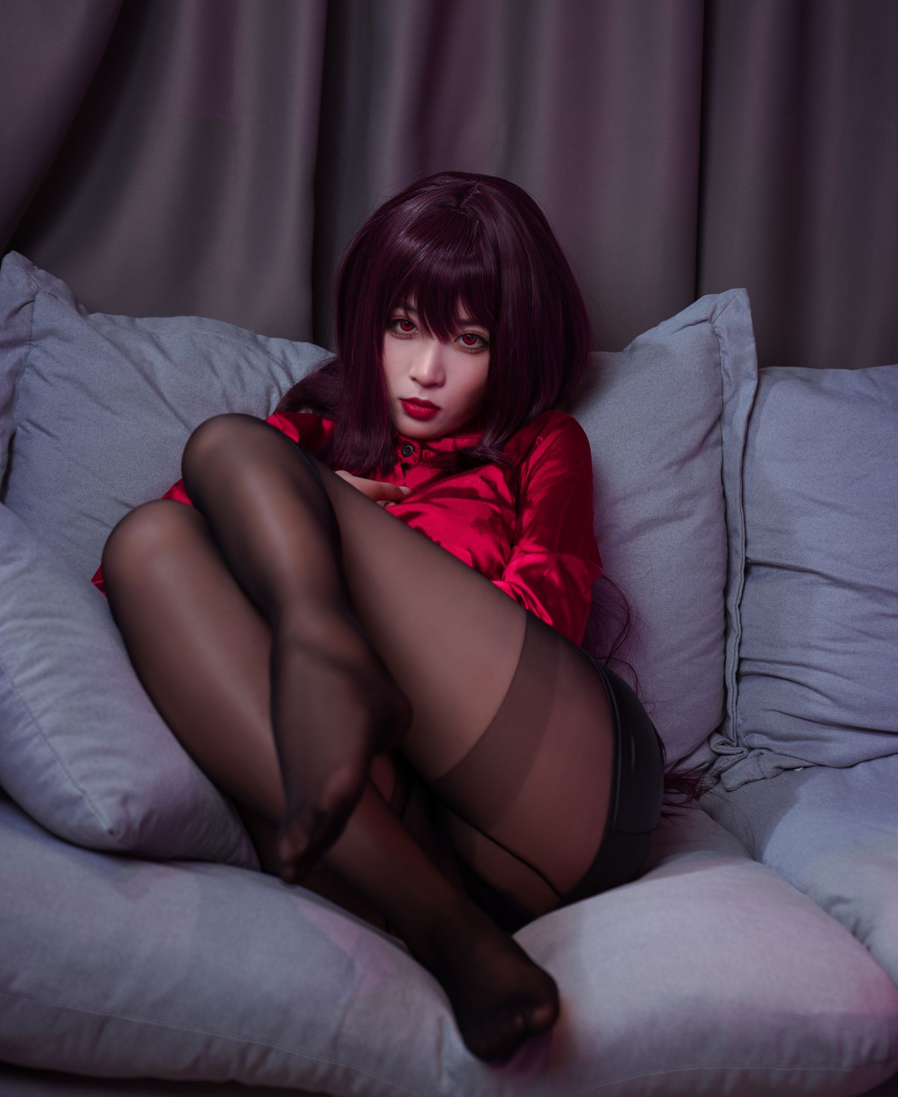 [网红COS] 轩萧学姐 - 师匠OL第6张