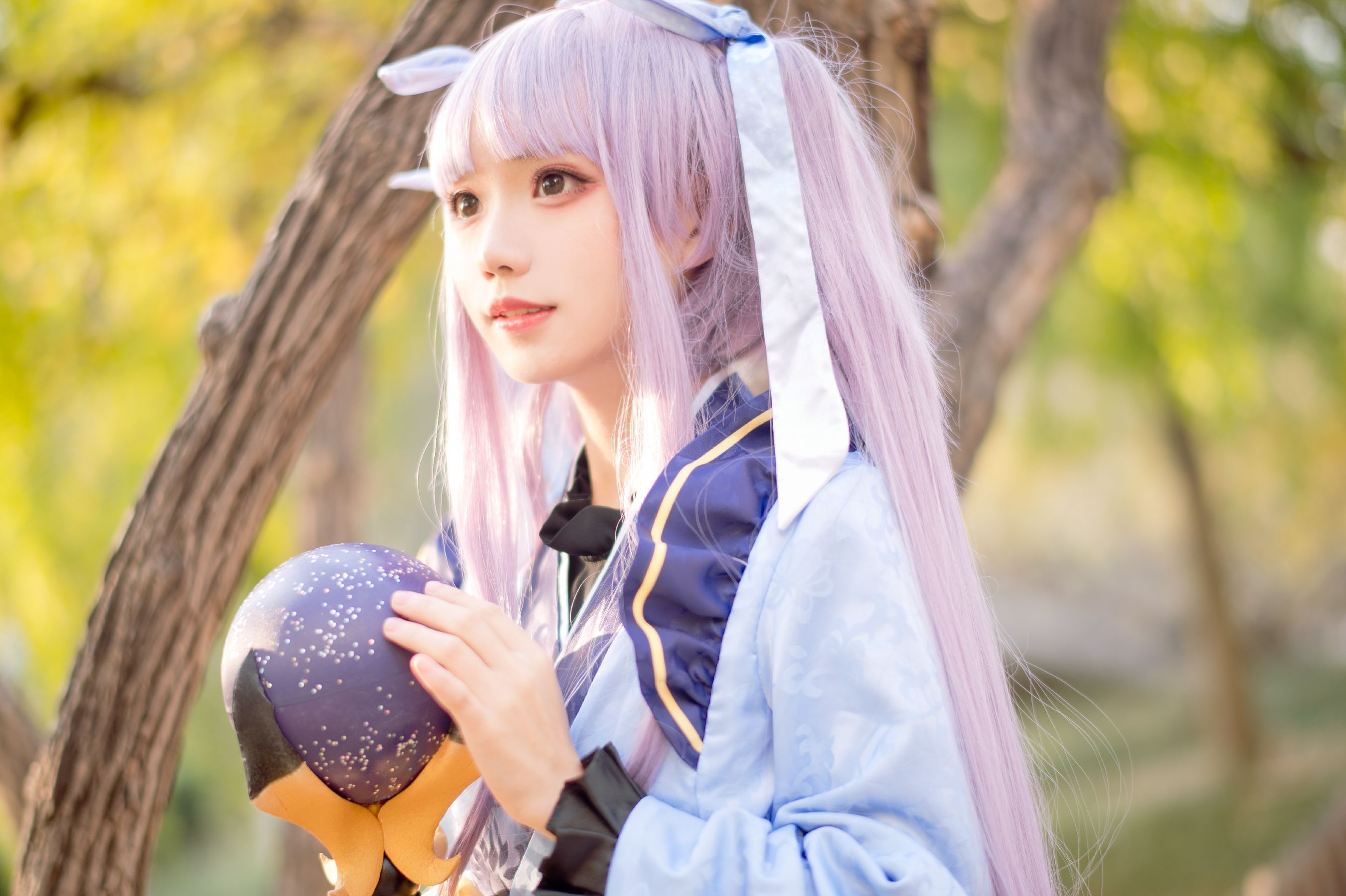 [网红COS] 花柒Hana - 镜华小仓唯第7张