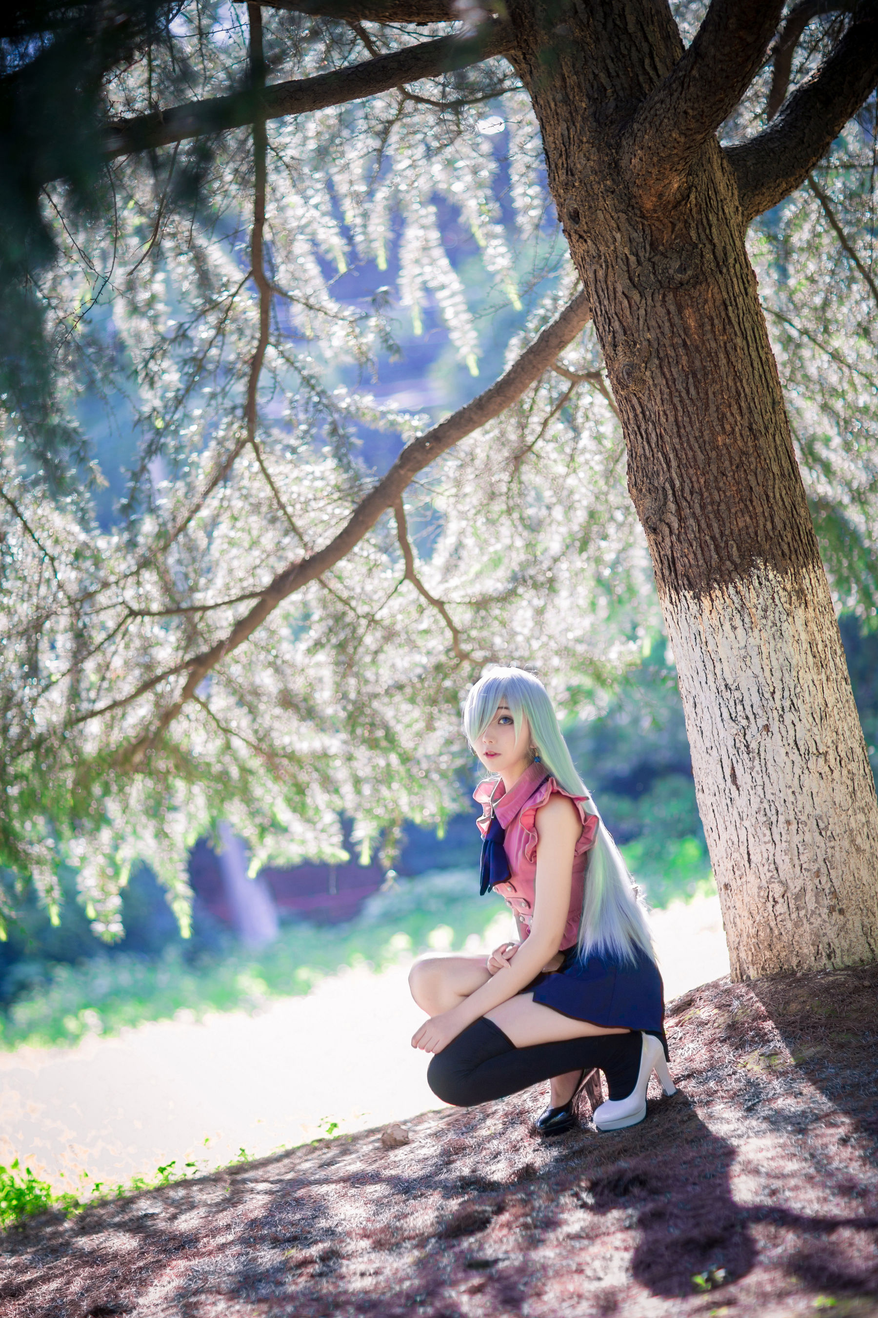 [福利COS] 动漫博主浅野菌子 - 七原罪 伊丽莎白・里昂妮丝第1张