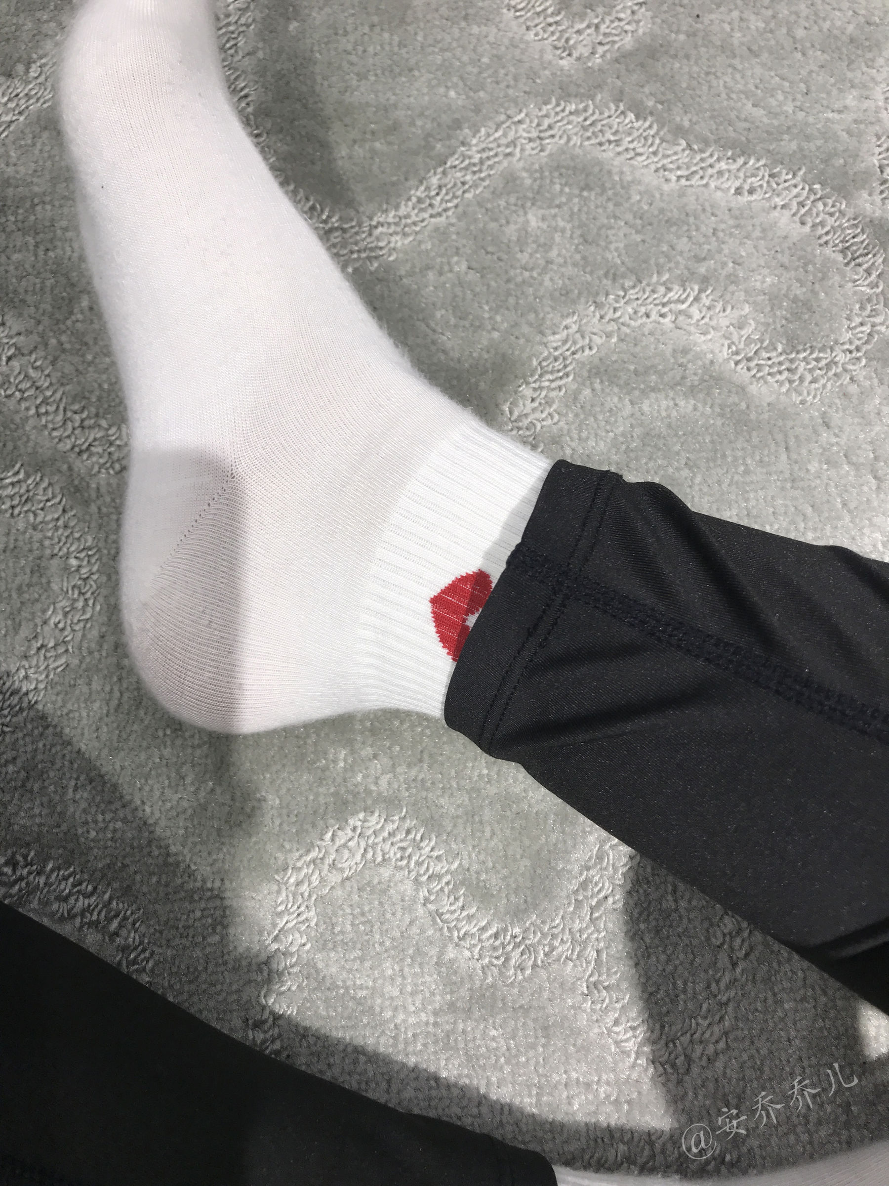 [福利COS] 安乔乔儿(Nia乔乔) No.019 健身房白袜第10张