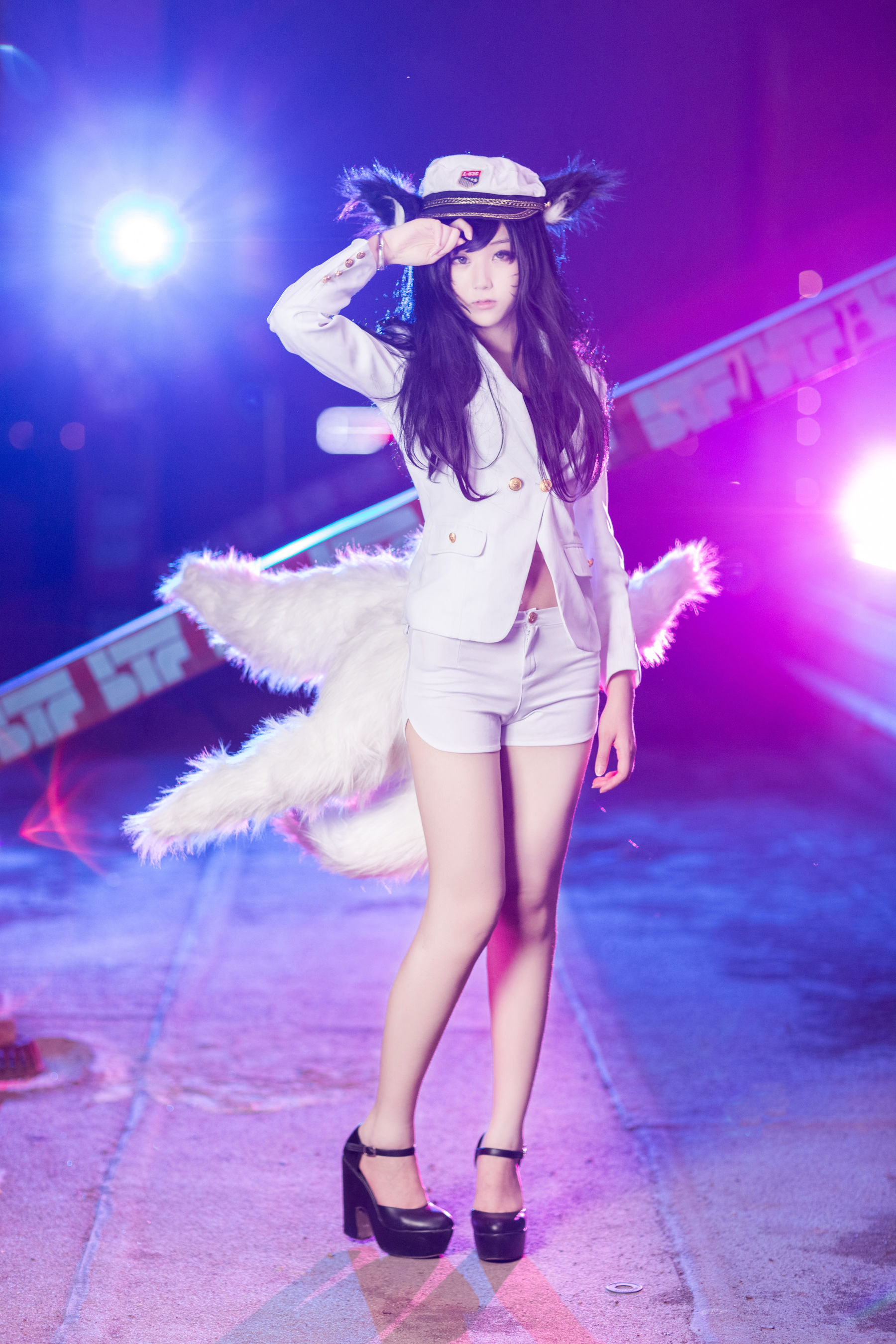 [福利COS] 动漫博主浅野菌子 - 英雄联盟 九尾妖狐阿狸第4张