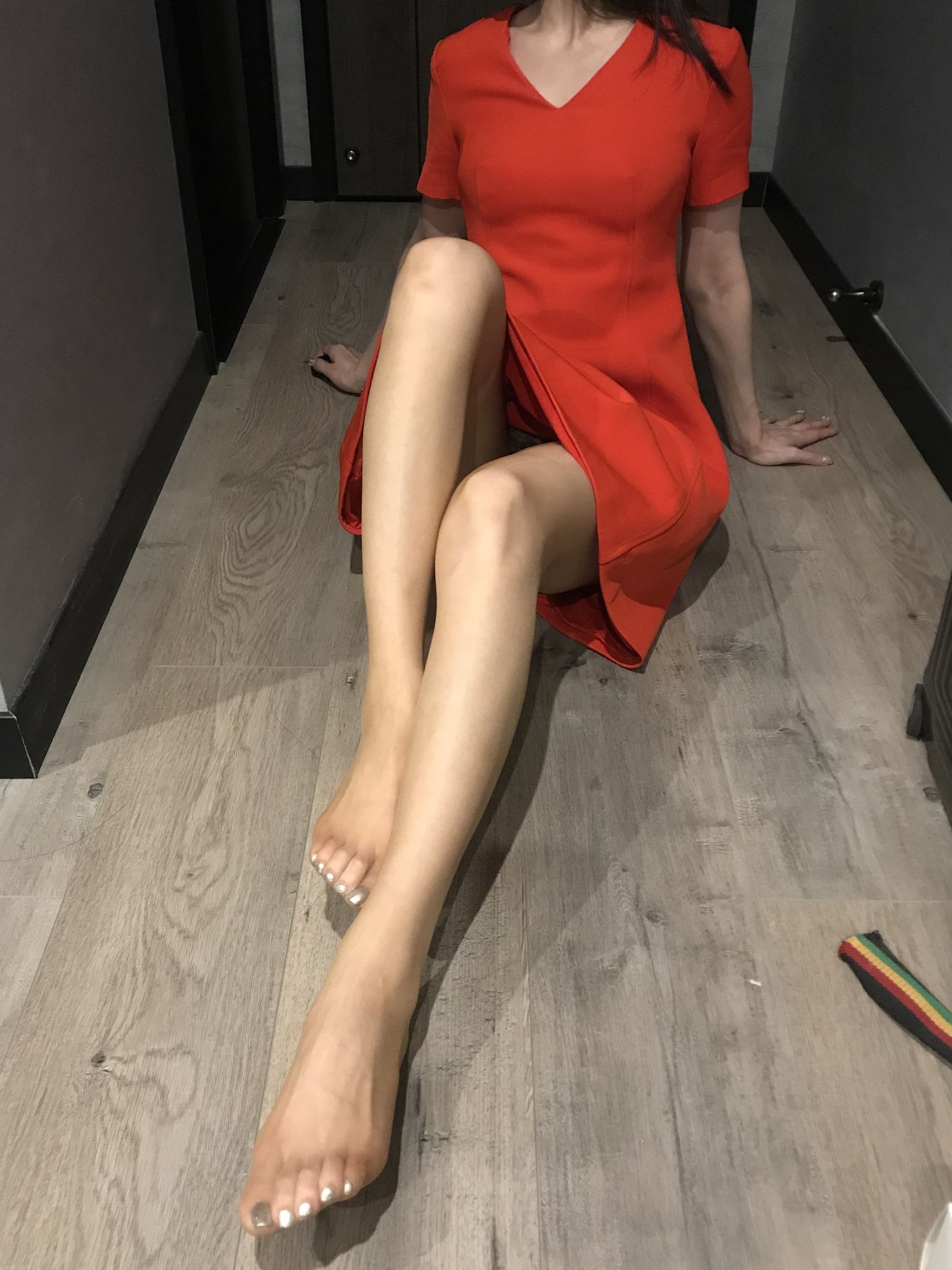 [福利COS] 丝足博主麋鹿_Monroe 2020.07.02 情趣线条丝袜第5张