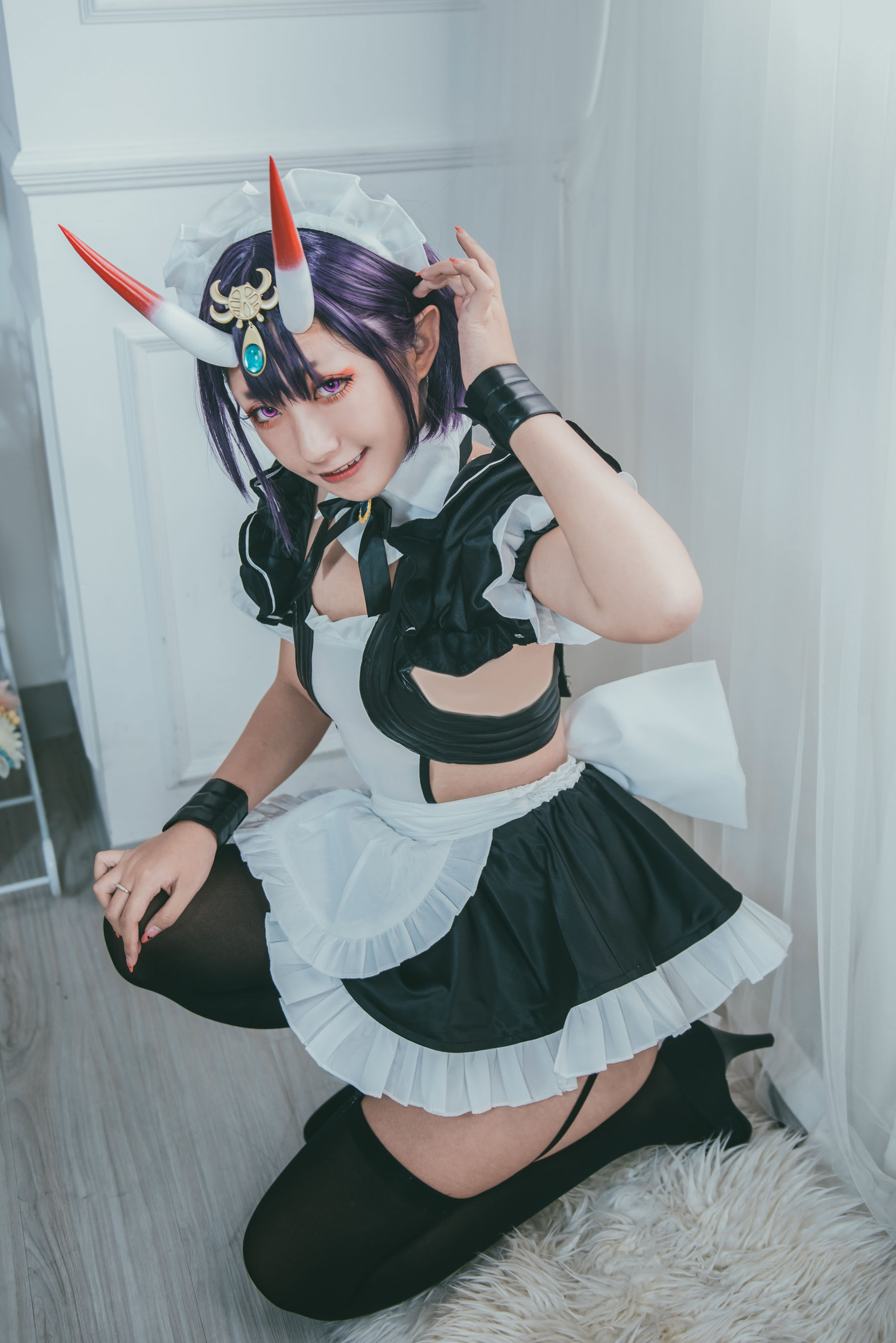 [福利COS] Roroki骷髅姫 - 酒吞女仆第4张