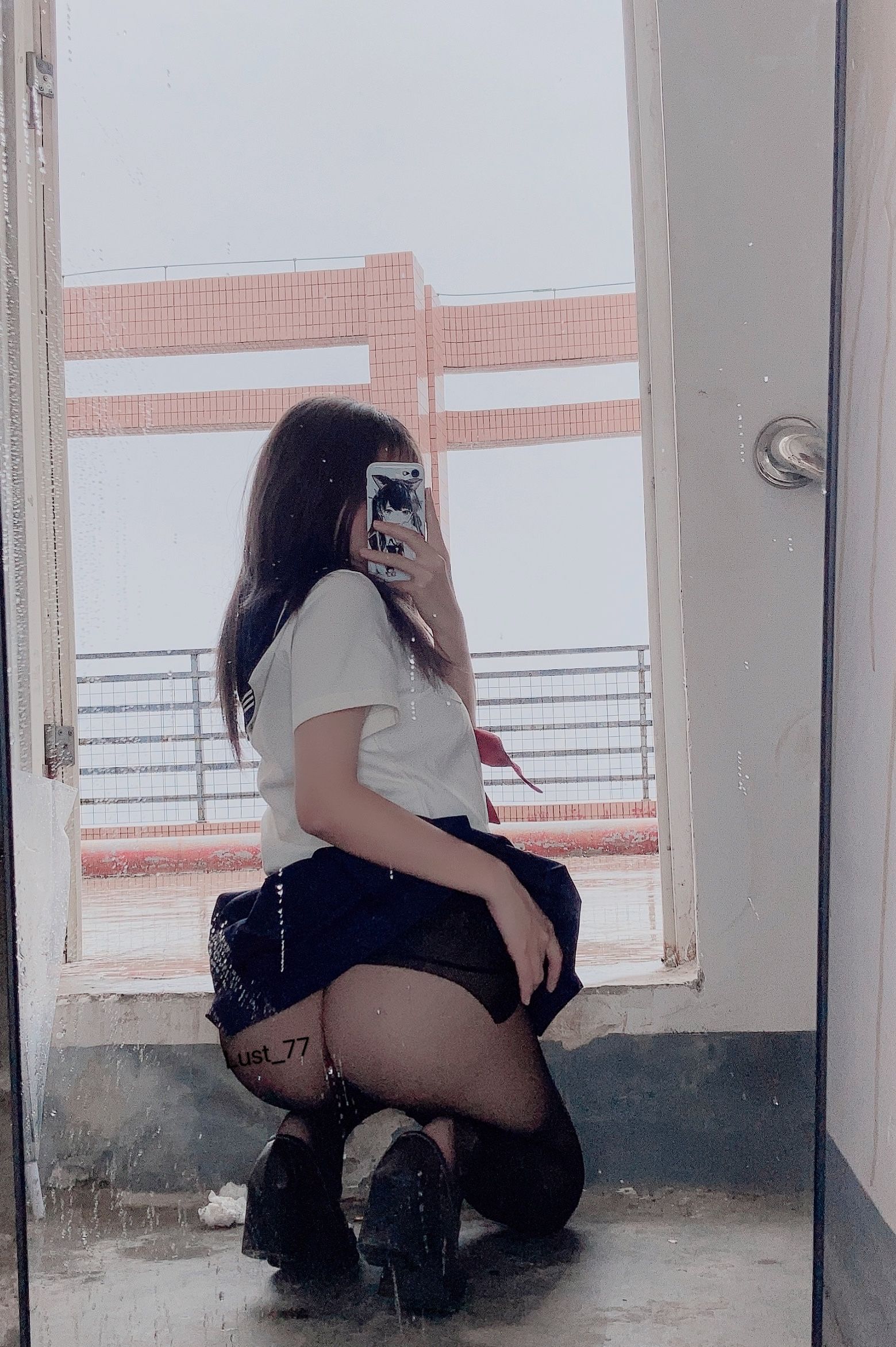 [福利COS] 动漫博主柒柒要乖哦 - 天台学姐第5张