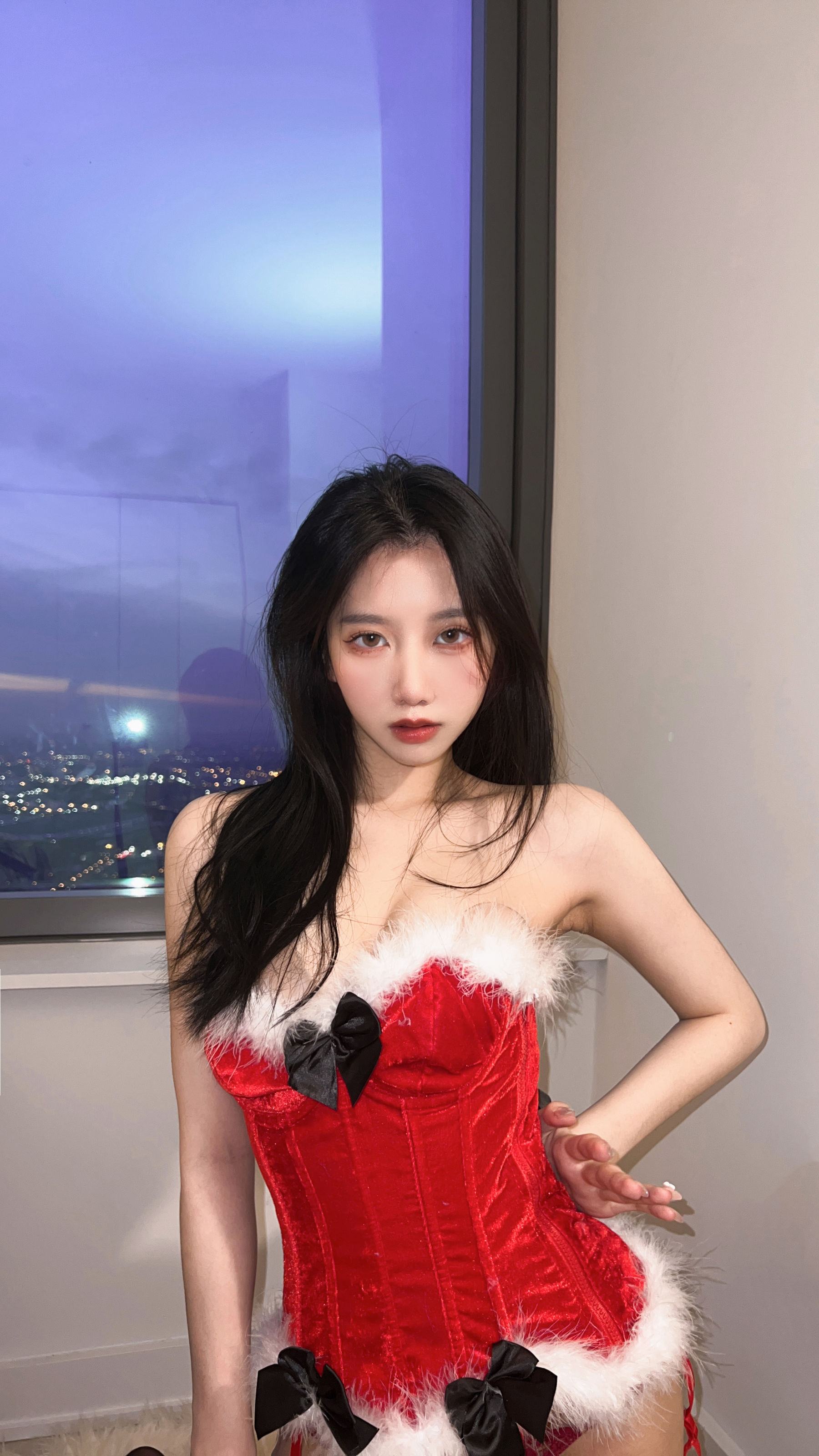 [福利COS] 动漫博主果咩酱w - 2021圣诞第4张