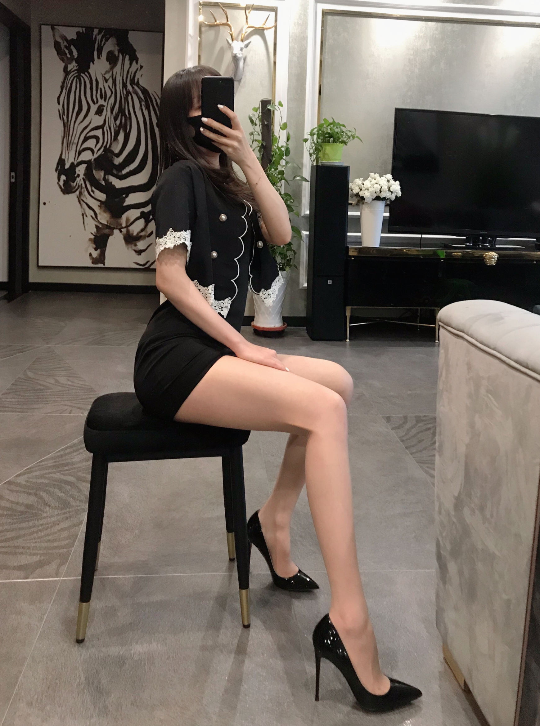 [福利COS] 丝足博主麋鹿_Monroe 2020.05.30 月未丝集第1张