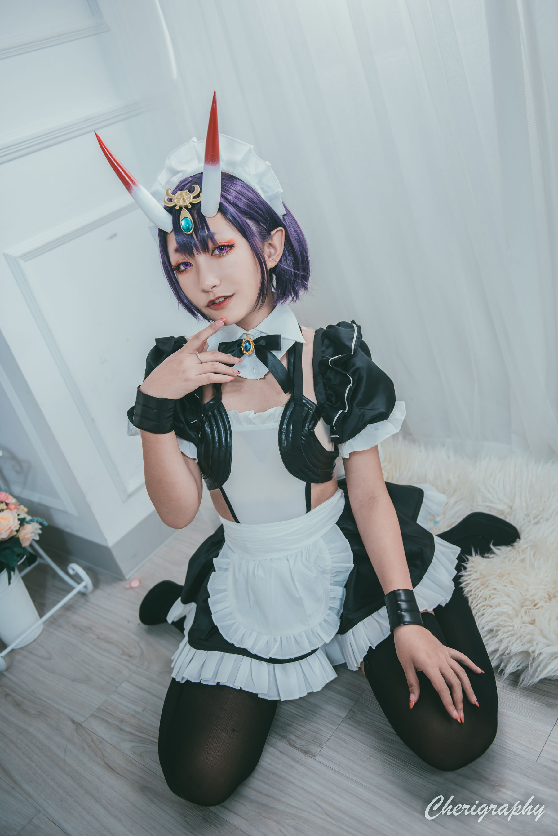 [福利COS] Roroki骷髅姫 - 酒吞女仆第2张
