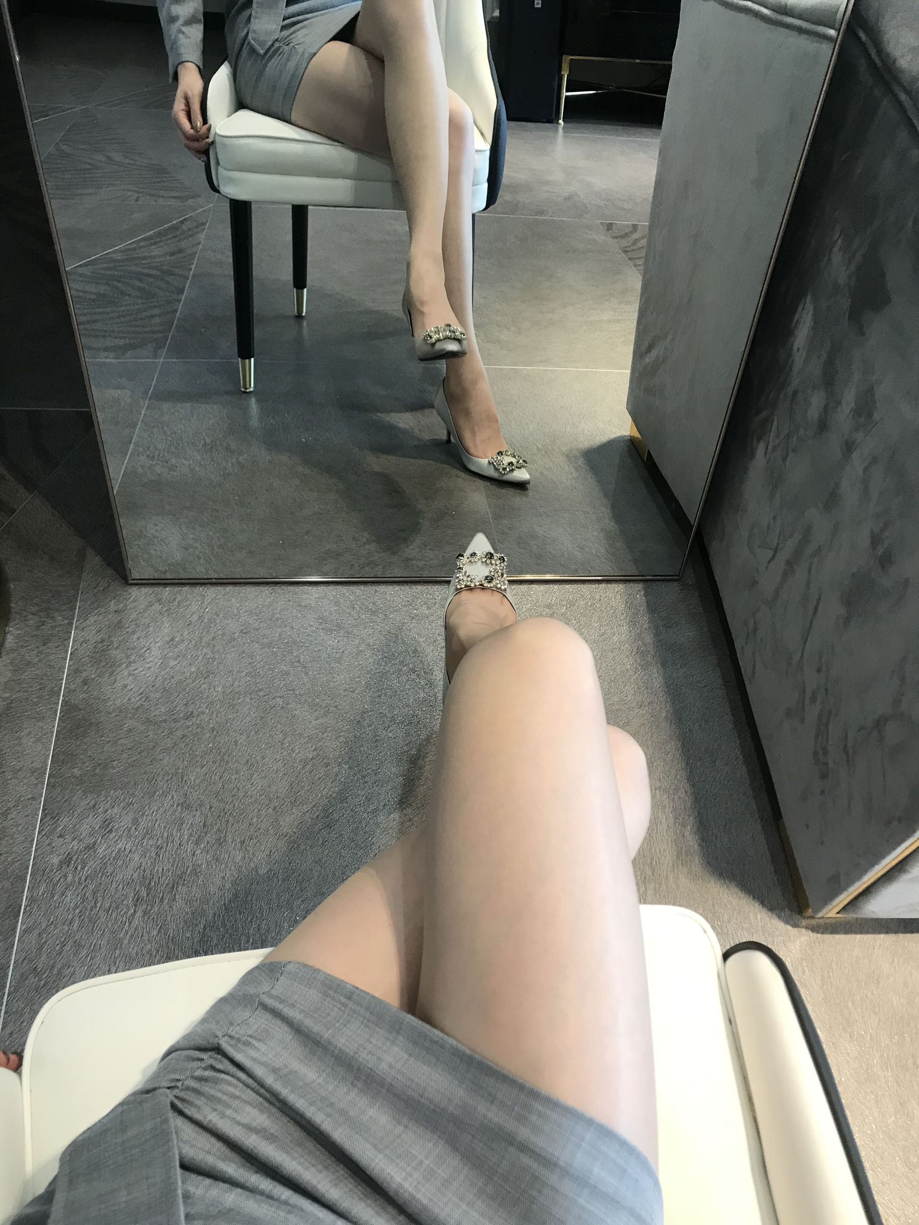 [福利COS] 丝足博主麋鹿_Monroe 2020.04.15 御姐薄丝第9张