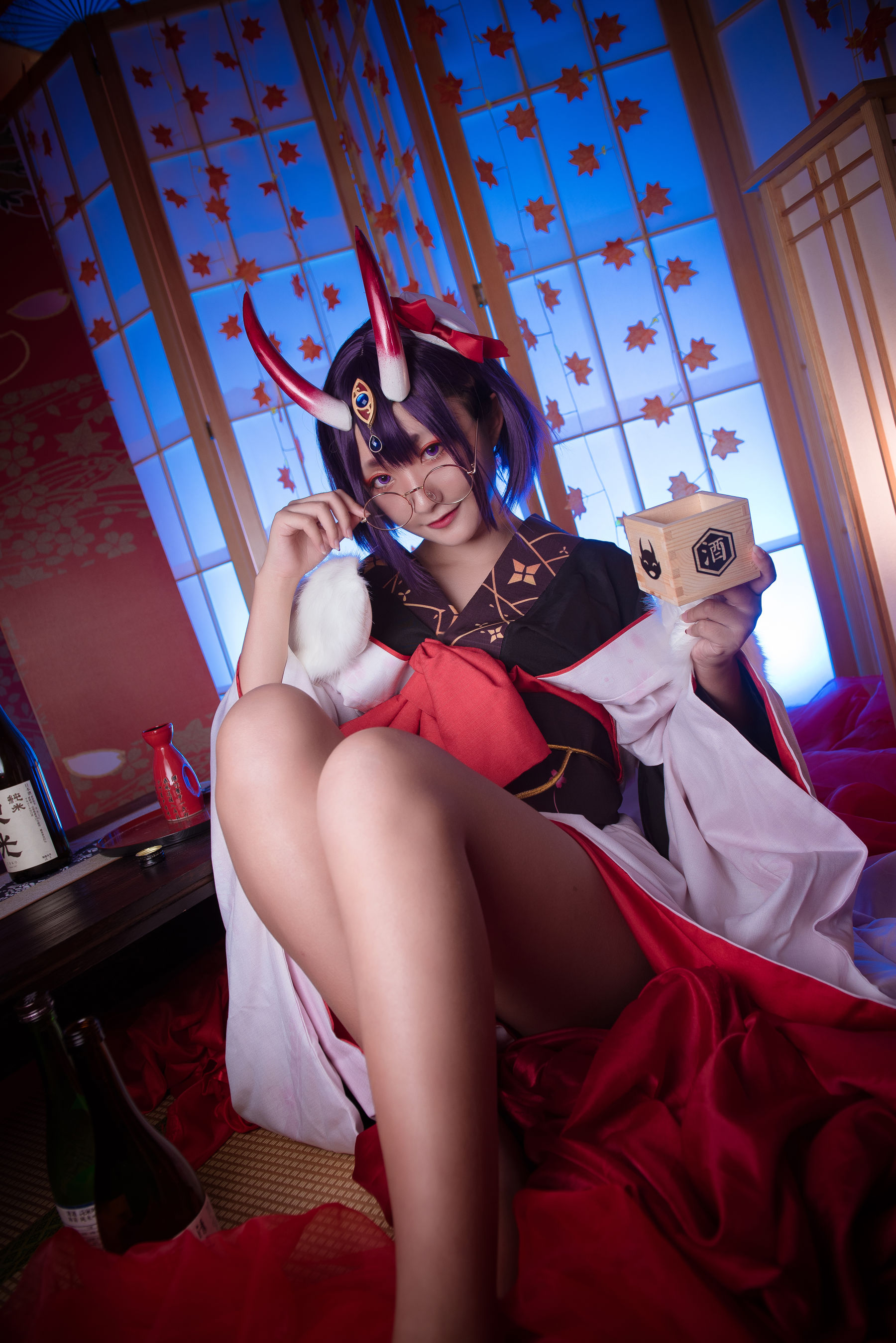 [福利COS] Roroki骷髅姫 - 酒吞和服第6张